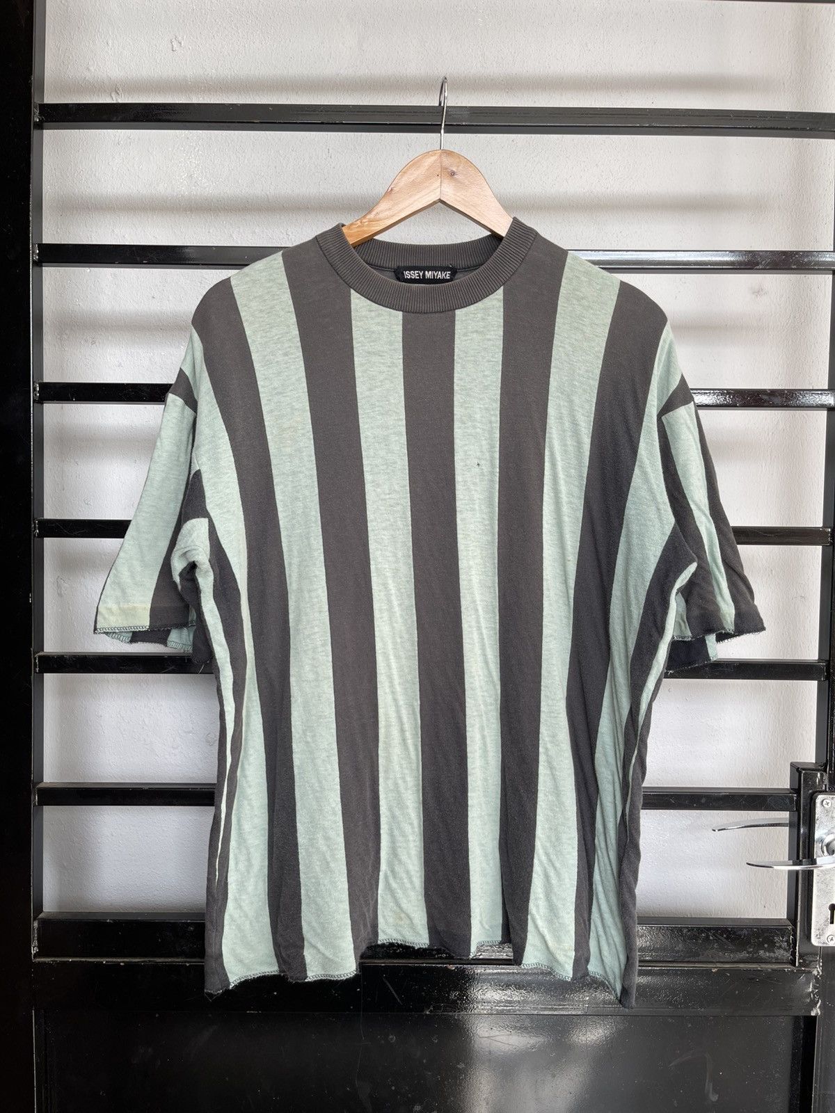 Issey Miyake × Vintage Vintage Issey Miyake Double Layer Cotton T Shirts Size US M / EU 48-50 / 2 - 1 Thumbnail