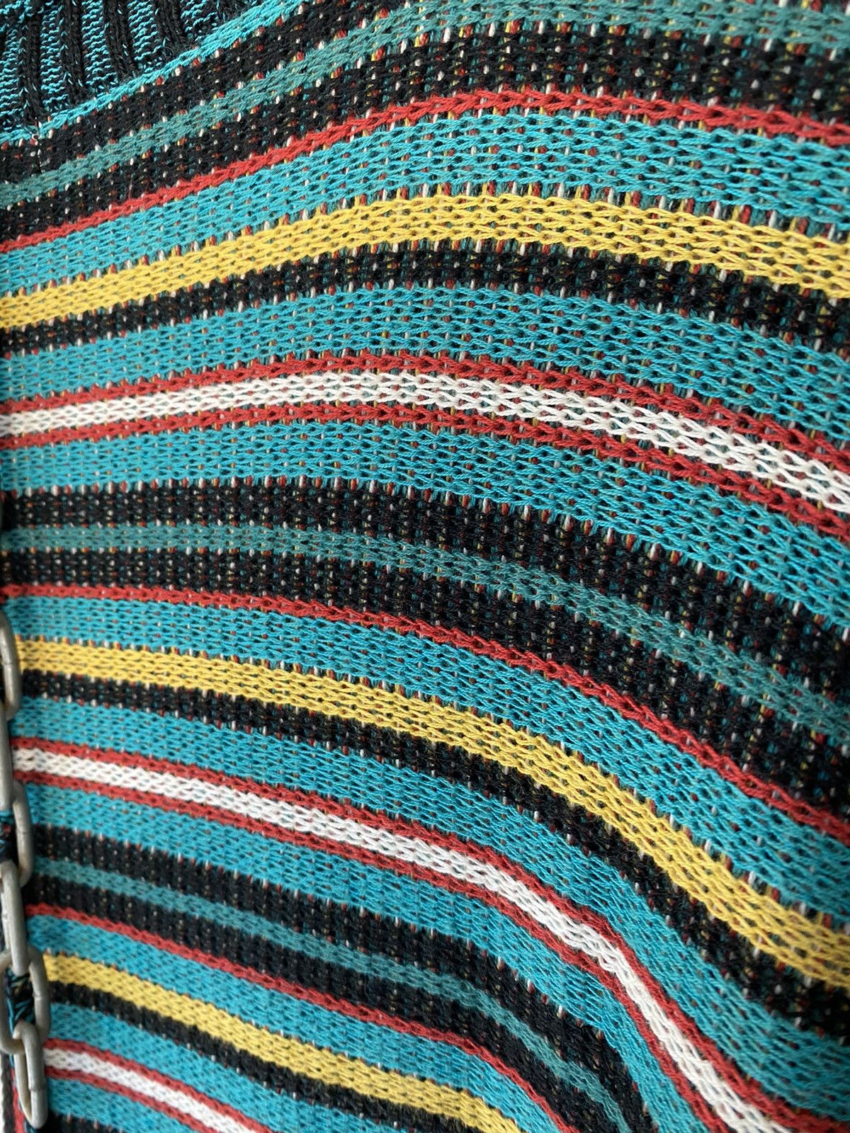 Yoshiyuki Konishi 1980sYoshiyuki Konishi FICCE iconic patchwork knit Size US L / EU 52-54 / 3 - 14 Thumbnail