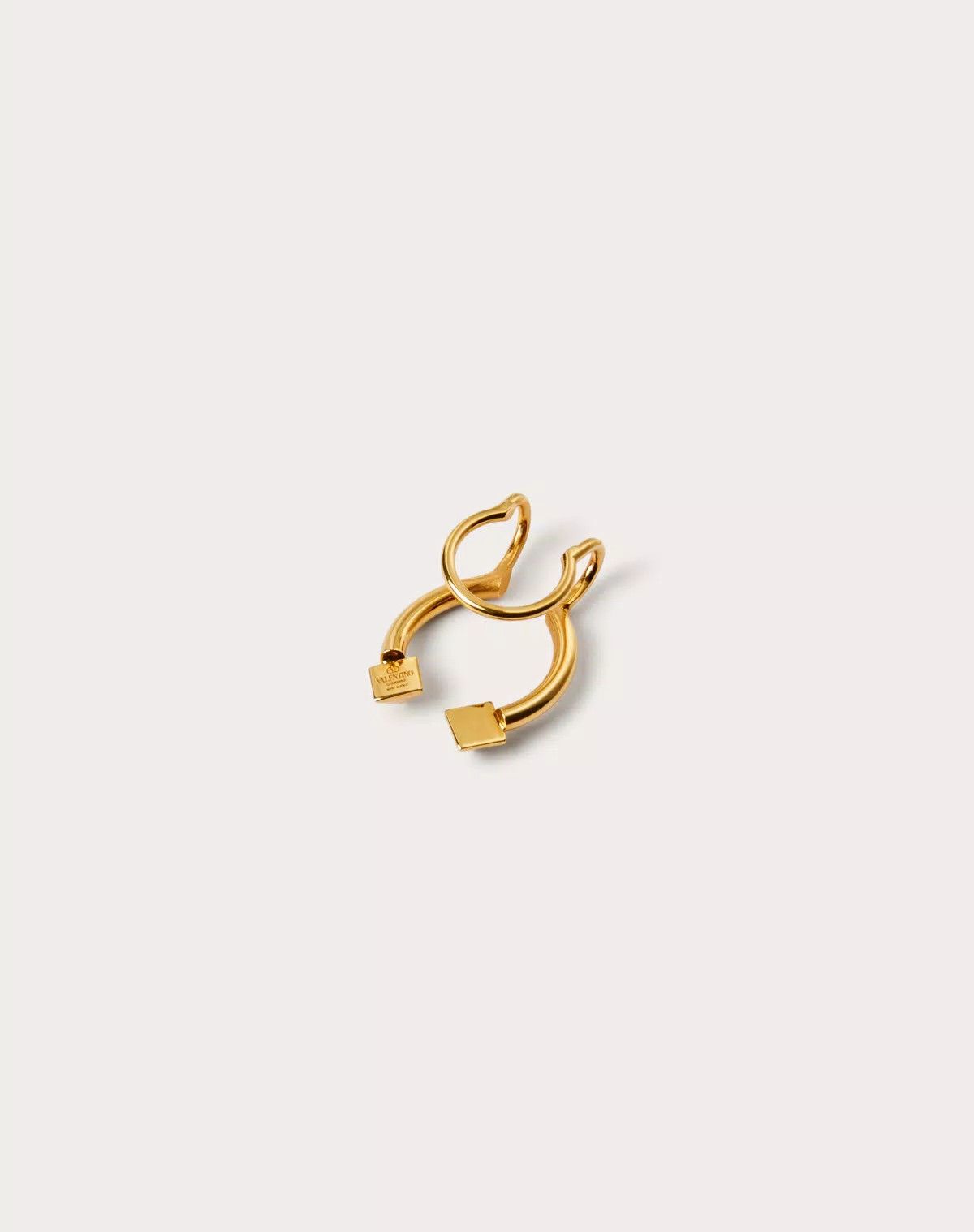 Valentino oc11z0725 Size:OS/Rockstud Metal Nose Ring in Golden Size ONE SIZE - 4 Thumbnail