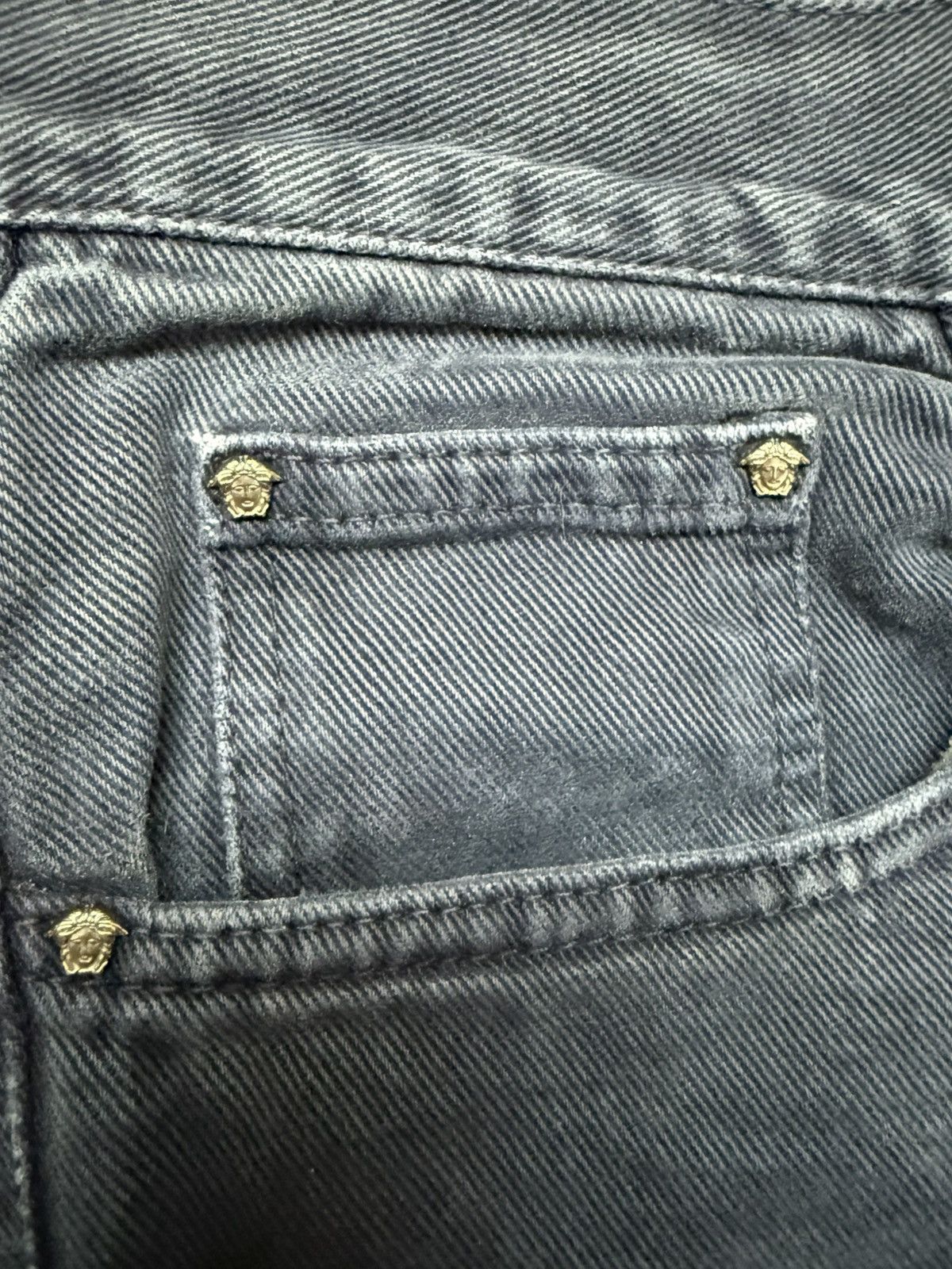 Versace Jeans Couture Y2K Versace Denim Jeans Size US 33 - 3 Thumbnail