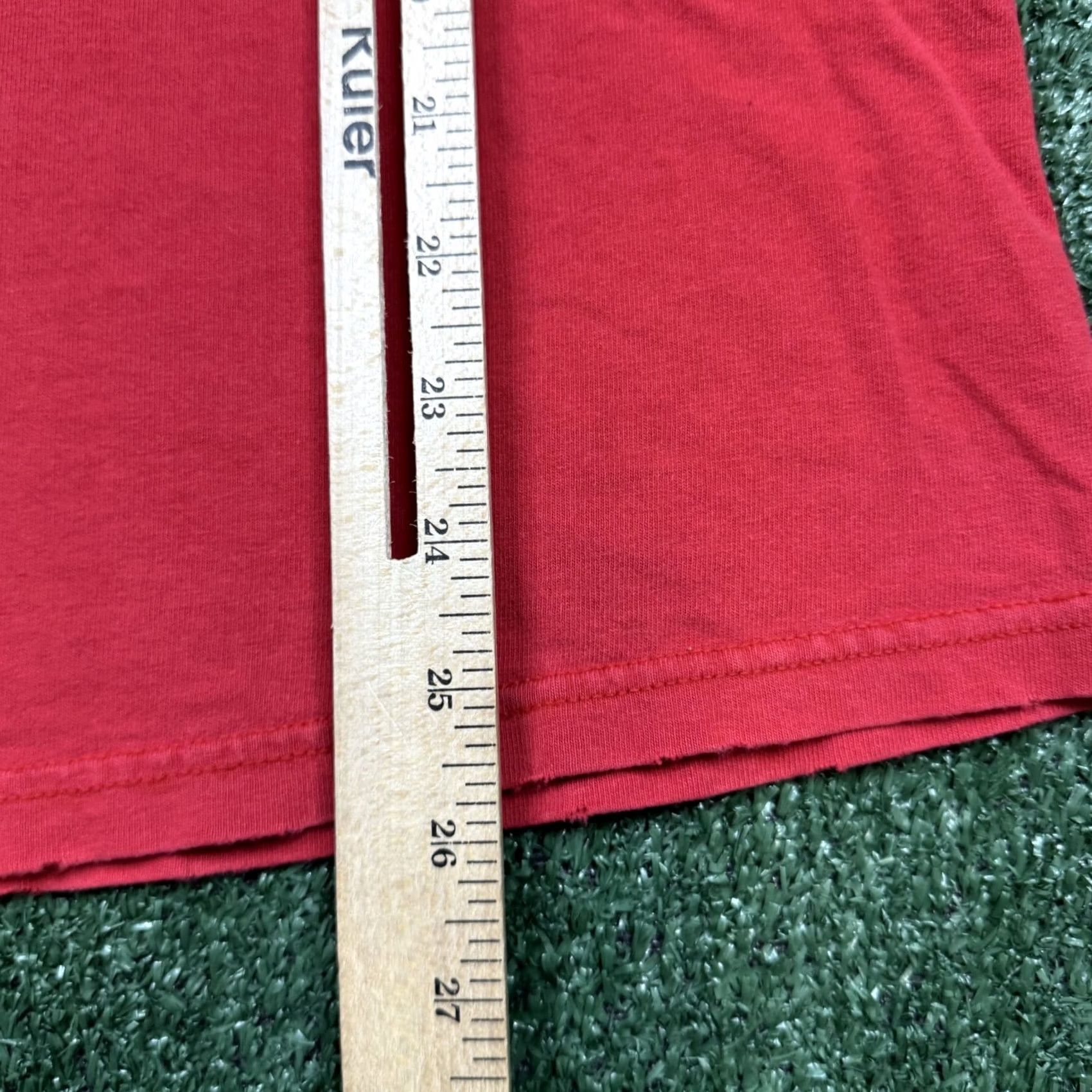 Delta VINTAGE Delta Mario Graphic T Shirt Men’s XL Red Short Sleeve Tee Size US XL / EU 56 / 4 - 8 Thumbnail
