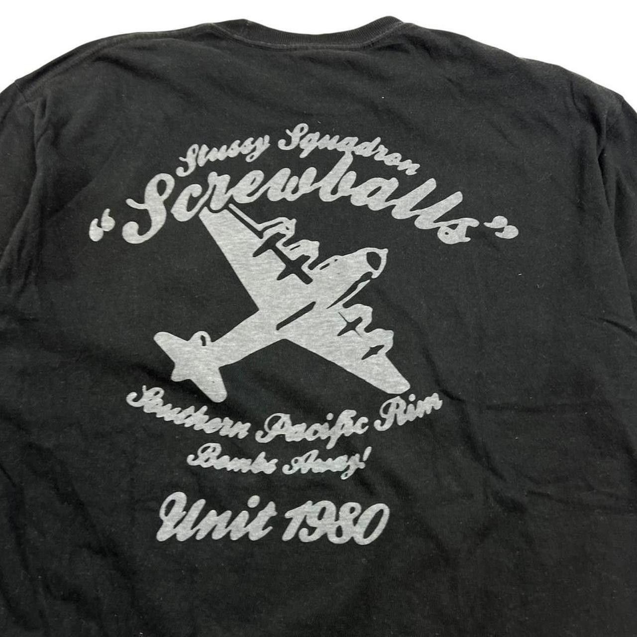 Stussy Vintage Stussy Airplane T-Shirt - Medium Size US M / EU 48-50 / 2 - 3 Thumbnail