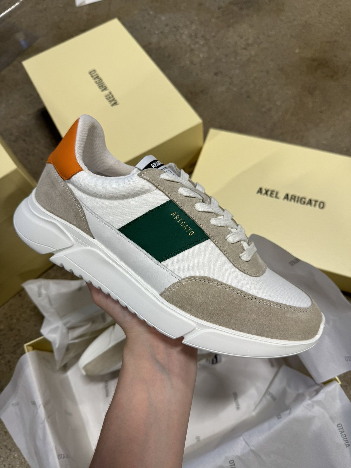Axel Arigato Area Haze Sneaker White/Grey | Grailed