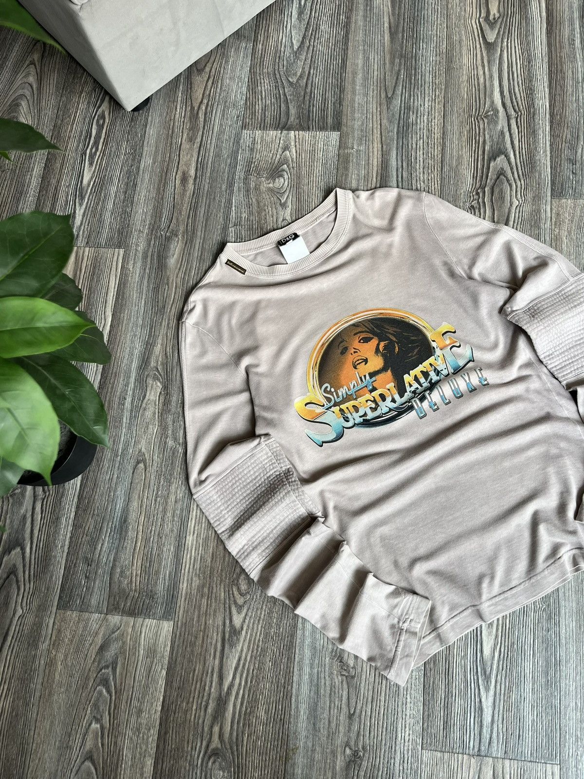 トップス archive dolce&gabbana faded long sleeve Dolce & Gabbana AWESOME ARCHIVE DOLCE GABBANA VINTAGE FADED