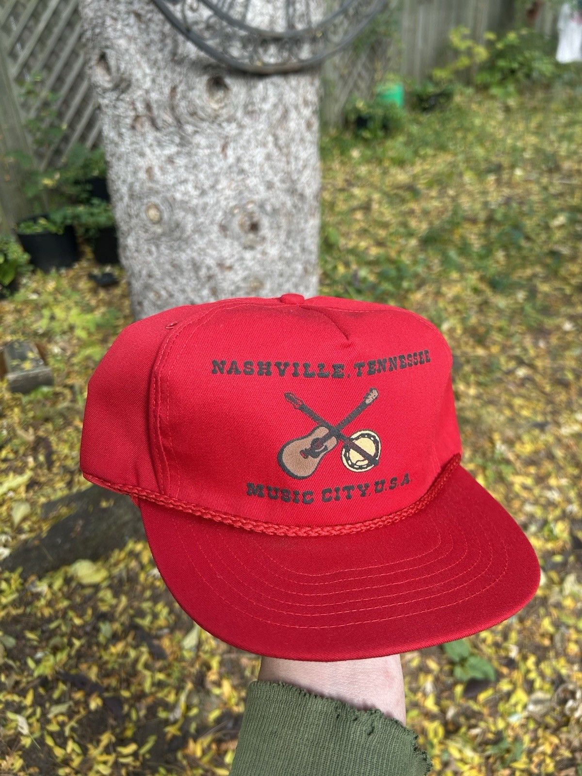 Vintage Vintage snapback hat Nashville Tennessee music city USA made Size ONE SIZE - 1 Thumbnail