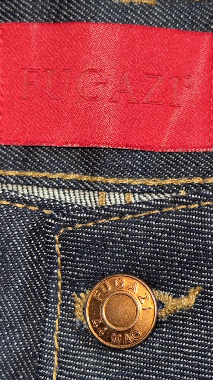 Fugazi FUGAZI “Selfish” Raw Denim Shorts Indigo/Selvedge Style Size US 28 / EU 44 - 4 Thumbnail