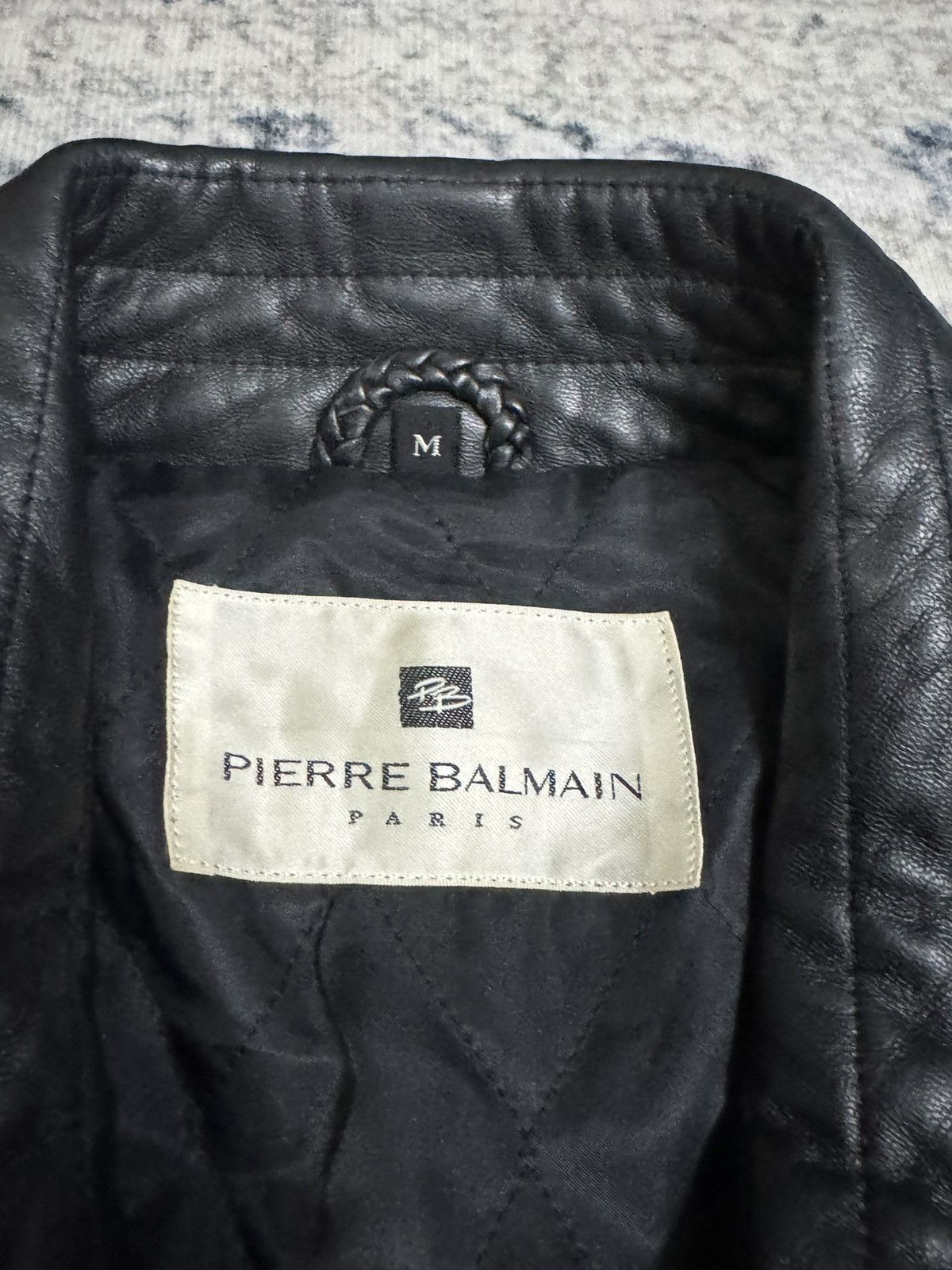 Pierre Balmain Vintage Pierre Balmain leather jacket Size US M / EU 48-50 / 2 - 5 Thumbnail