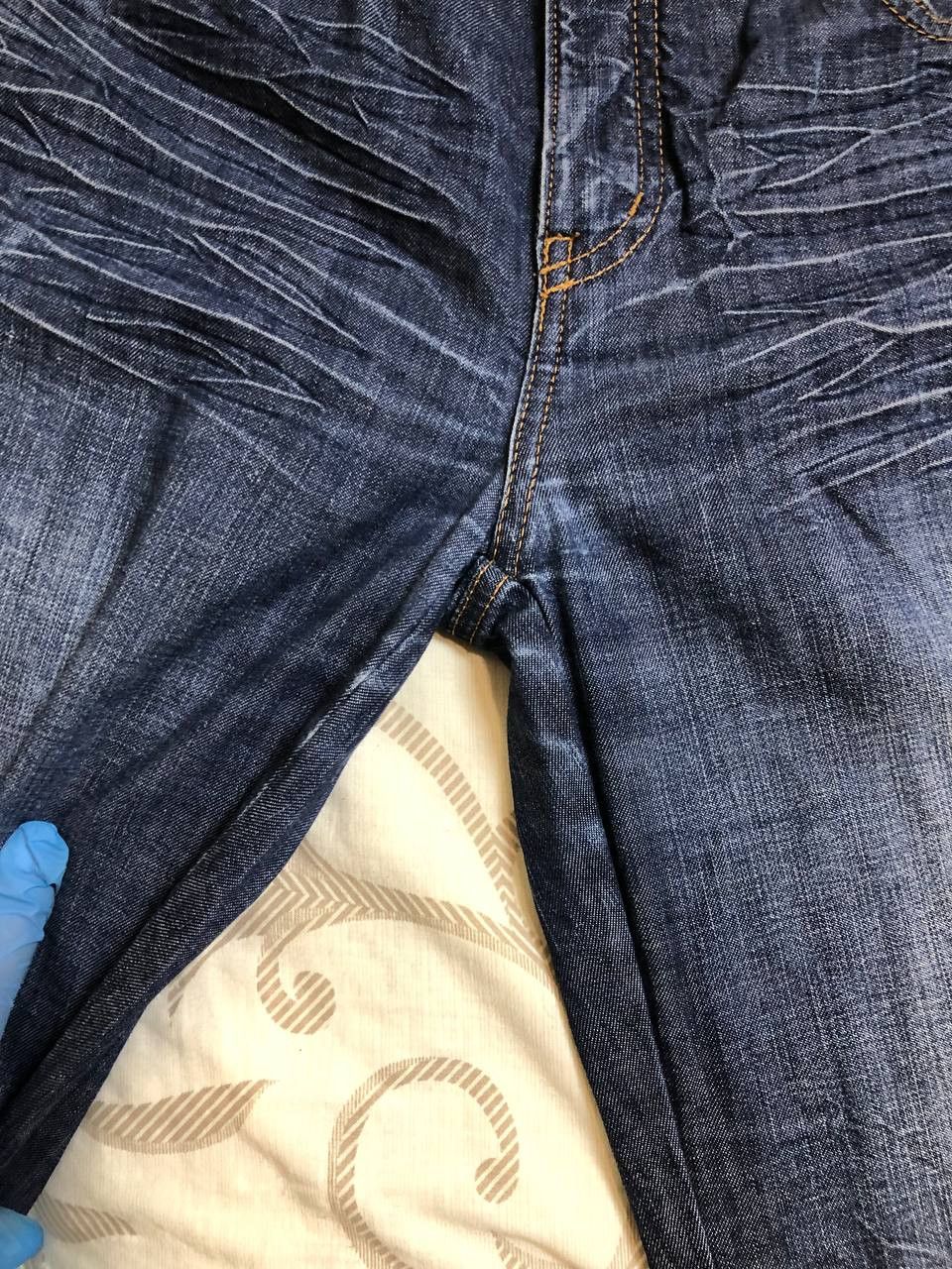 Moschino Vintage 90s Moschino Washed Denim Jeans Size 27" / US 4 / IT 40 - 14 Thumbnail