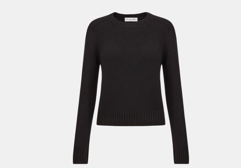 Dior o1w1db10525 144S76 Sweater in Black Size XL / US 12-14 / IT 48-50 - 1 Thumbnail