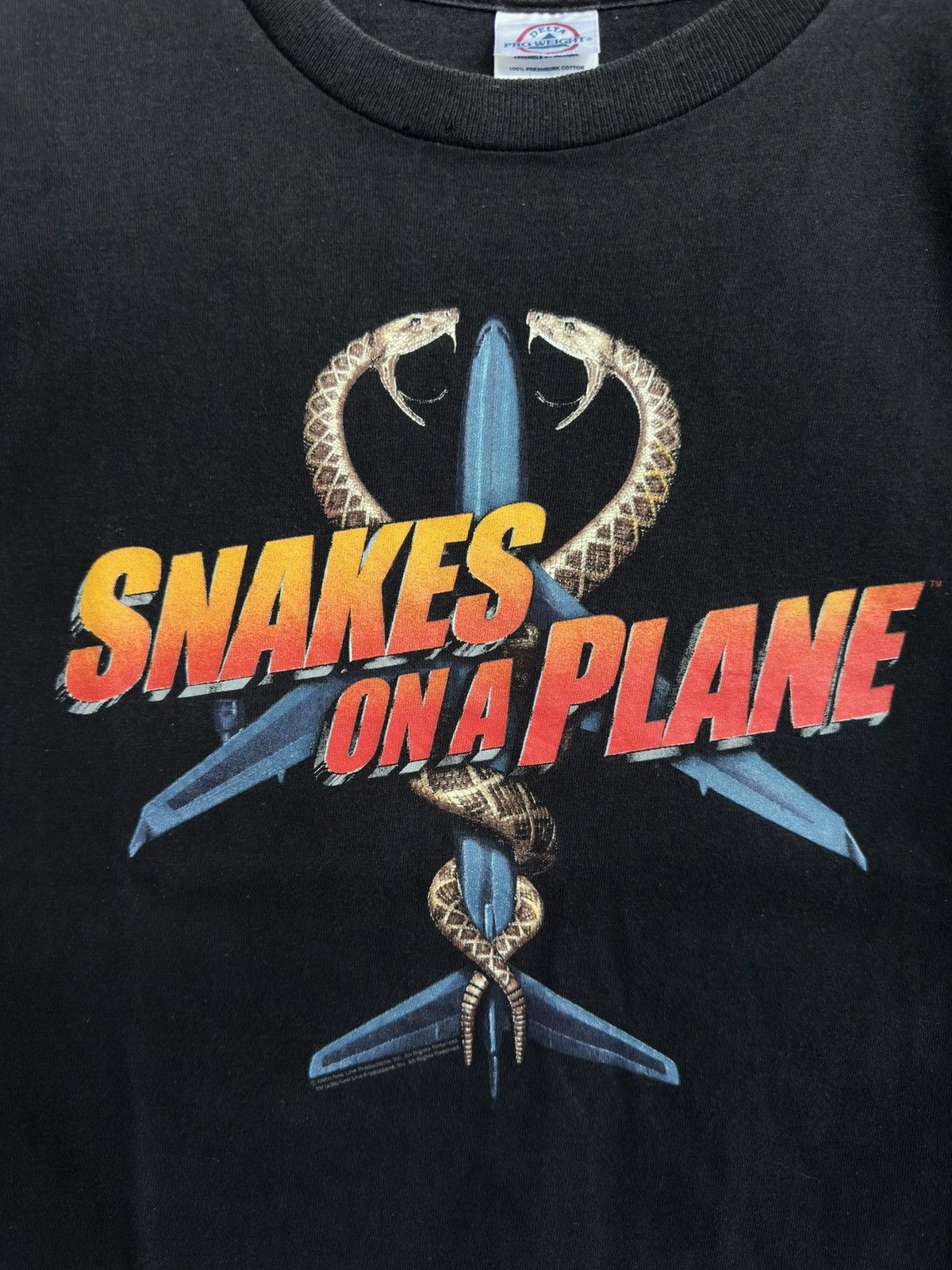 Other Snakes On A Plane Movie Promo Vintage Shirt Size US L / EU 52-54 / 3 - 2 Thumbnail