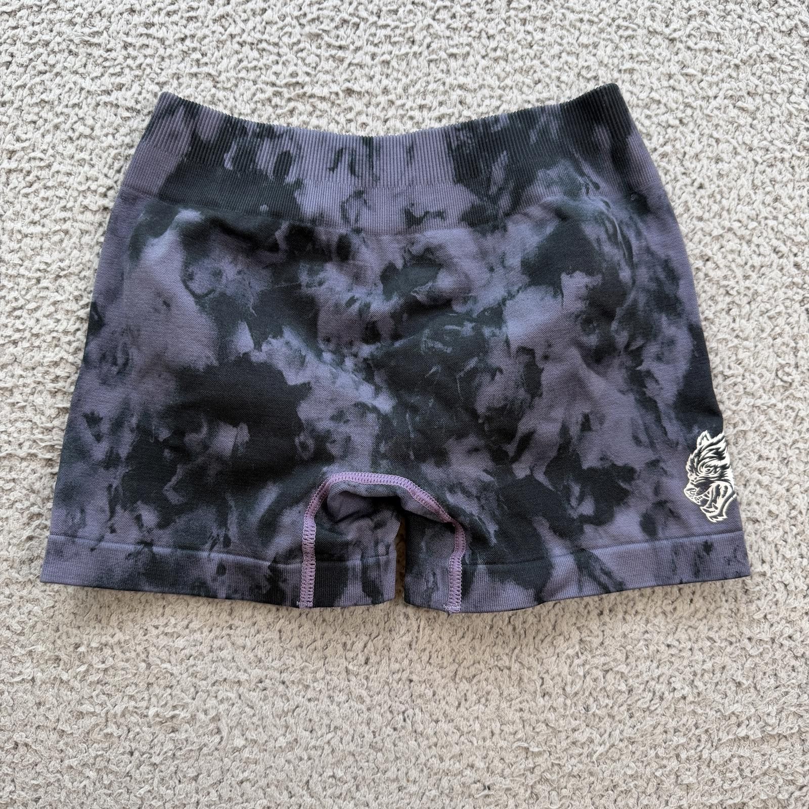 Darc Sport Darc Sport Wolves Shorts 478 of 500 Purple Tie Dye Scrunch S Size 28" / US 6 / IT 42 - 1 Thumbnail