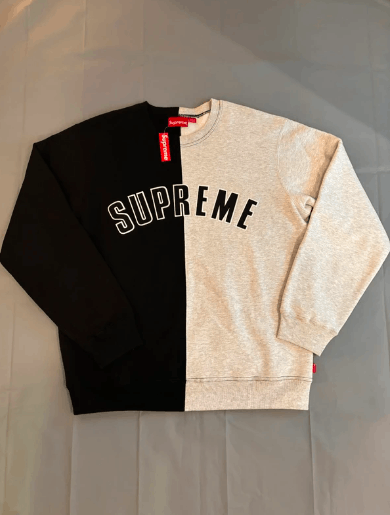 Supreme Sweat col rond Supreme coupé en deux neuf avec étiquette Size US L / EU 52-54 / 3 - 1 Thumbnail
