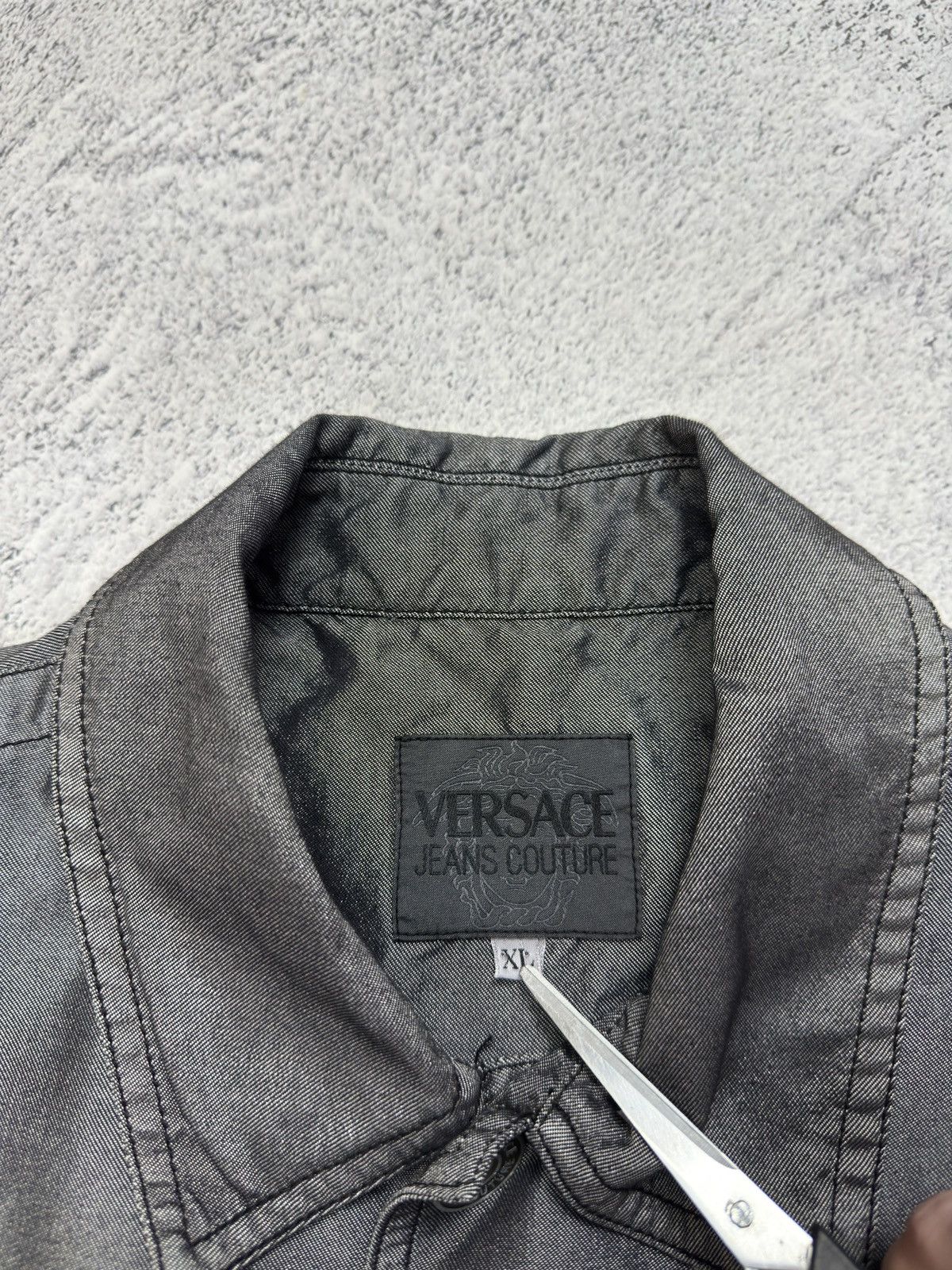 Versace Jeans Couture Vintage Versace Jeans Couture Archival Work Jacket Italy Size US XL / EU 56 / 4 - 5 Thumbnail