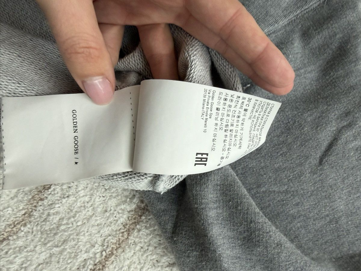 Golden Goose Golden Goose Logo Print Cropped Hoodie Size M Size M / US 6-8 / IT 42-44 - 10 Thumbnail