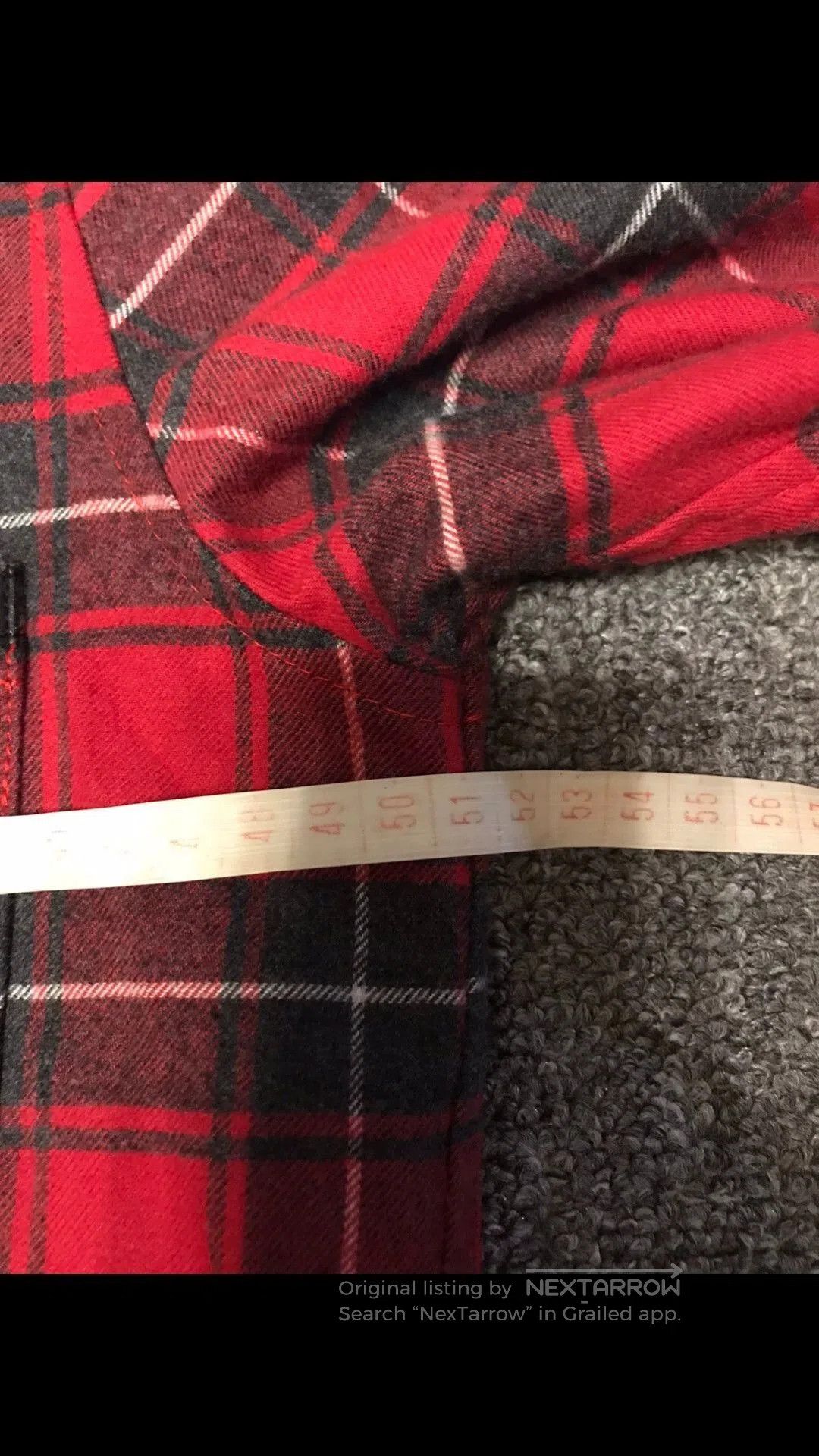 Amiri Red Plaid Graphic Button-Up Shirt XS. Size US XS / EU 42 / 0 - 8 Thumbnail