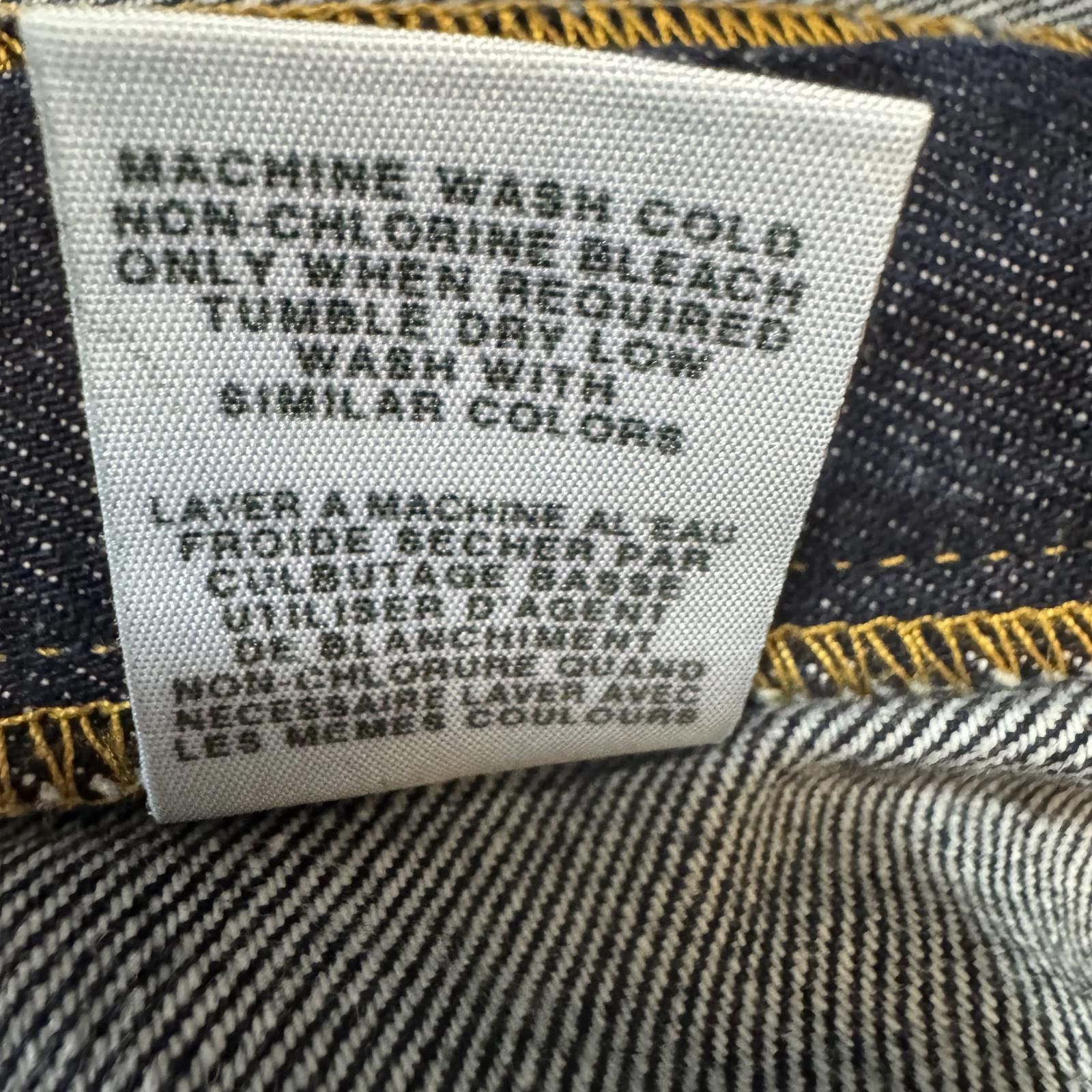 Designer Vintage RL Polo Jeans Ralph Lauren Men's 36x32 Dark Wash Size US 36 / EU 52 - 11 Thumbnail