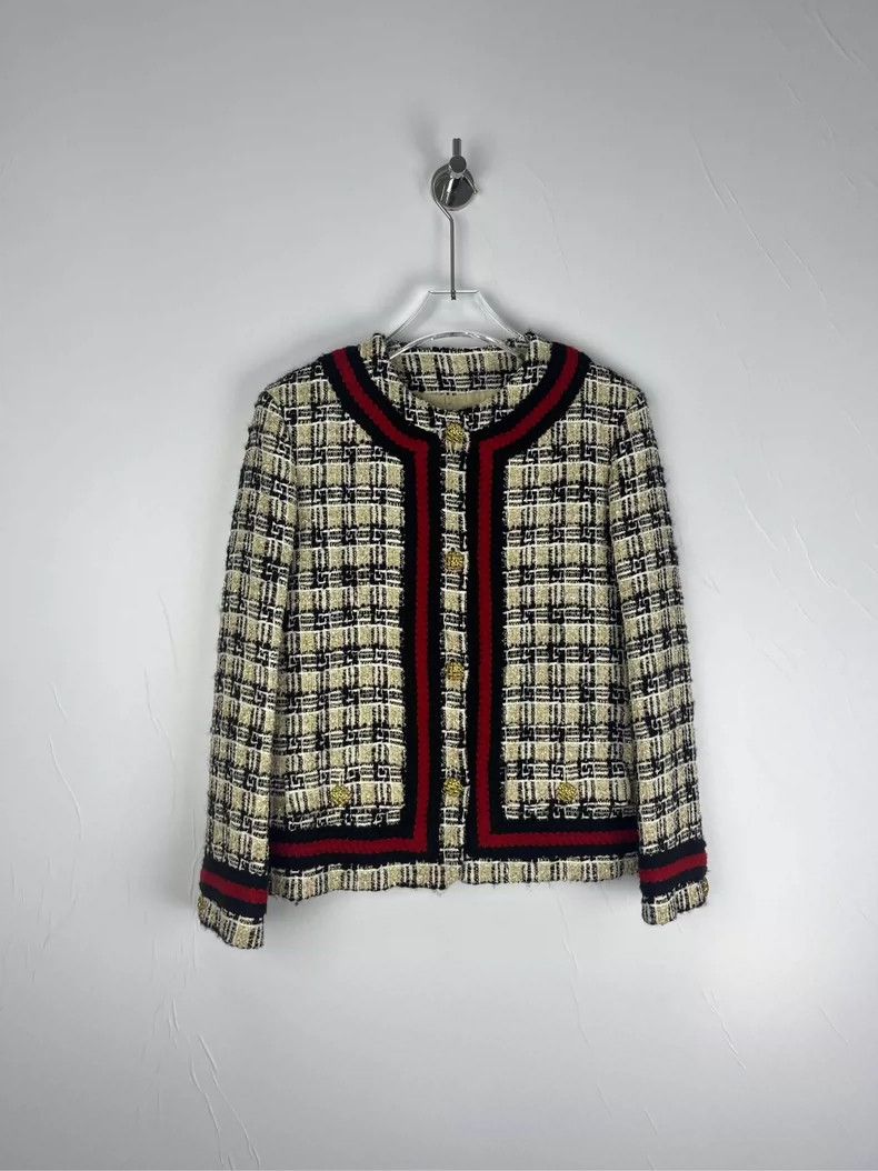 Gucci Gucci Jaquad full-print woven tweed small fragrant style ja Size M / US 6-8 / IT 42-44 - 1 Thumbnail