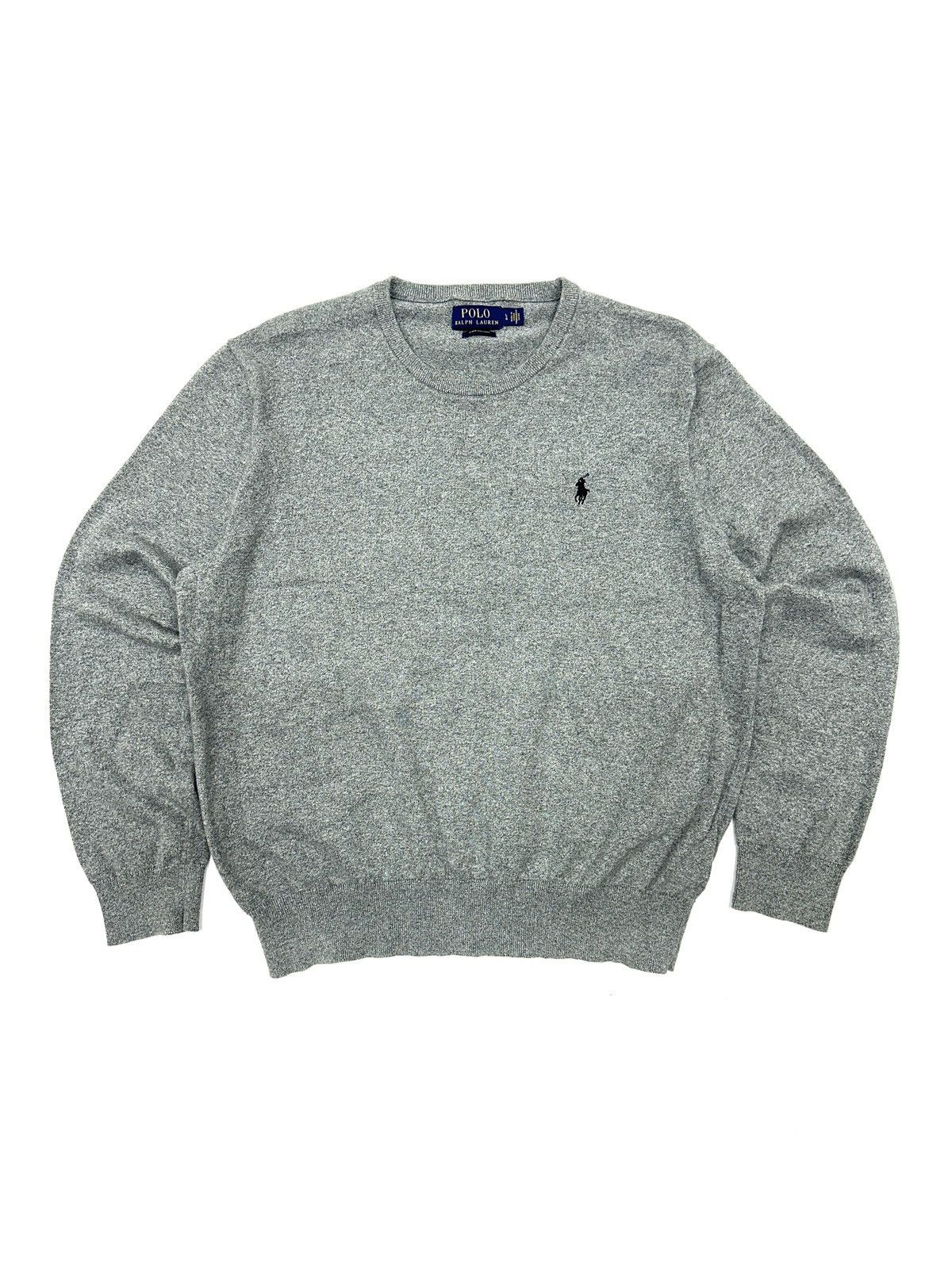 Polo Ralph Lauren Polo Ralph Lauren Sweatshirt/Jumper silver Large Size US L / EU 52-54 / 3 - 1 Thumbnail