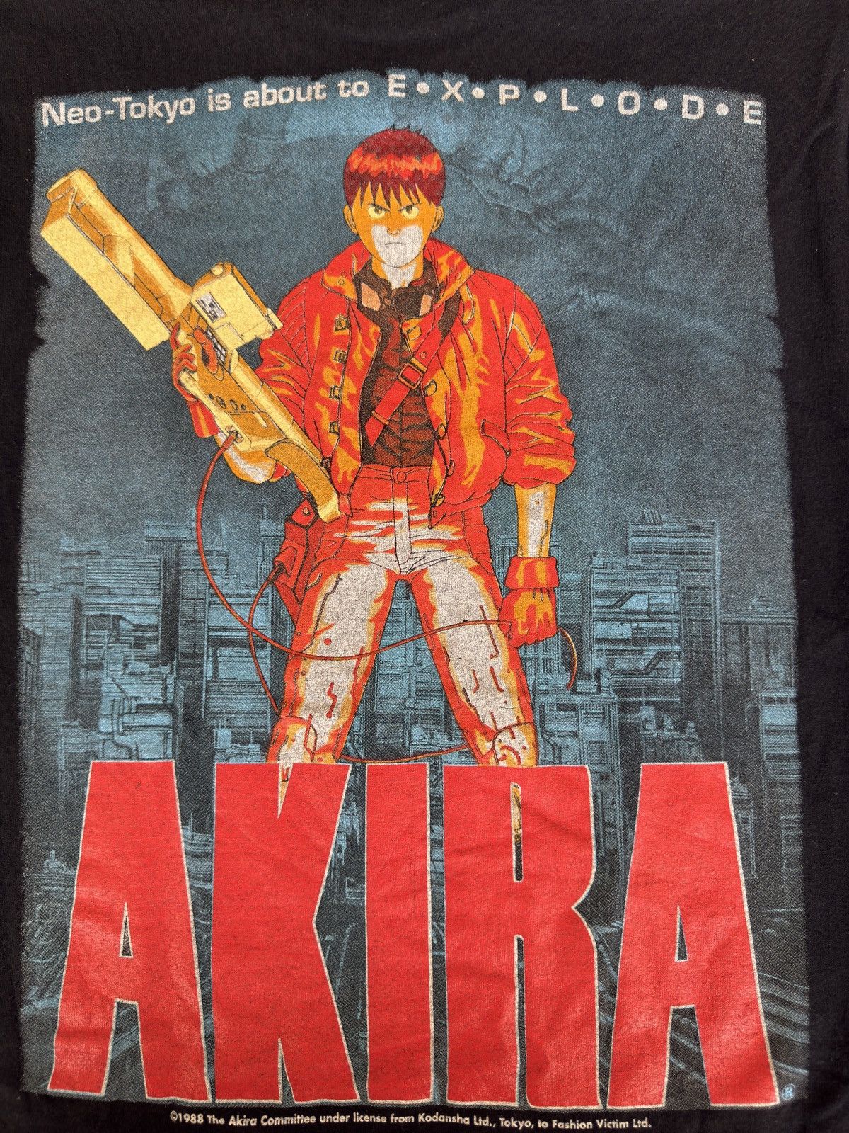 Anime Vintage Anime Akira copyright 1988 long sleeve T-shirt Size US M / EU 48-50 / 2 - 1 Thumbnail