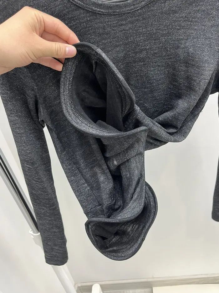 Comme des Garcons Comme des Garcons AW10 Glitter Blouse Size M / US 6-8 / IT 42-44 - 2 Thumbnail