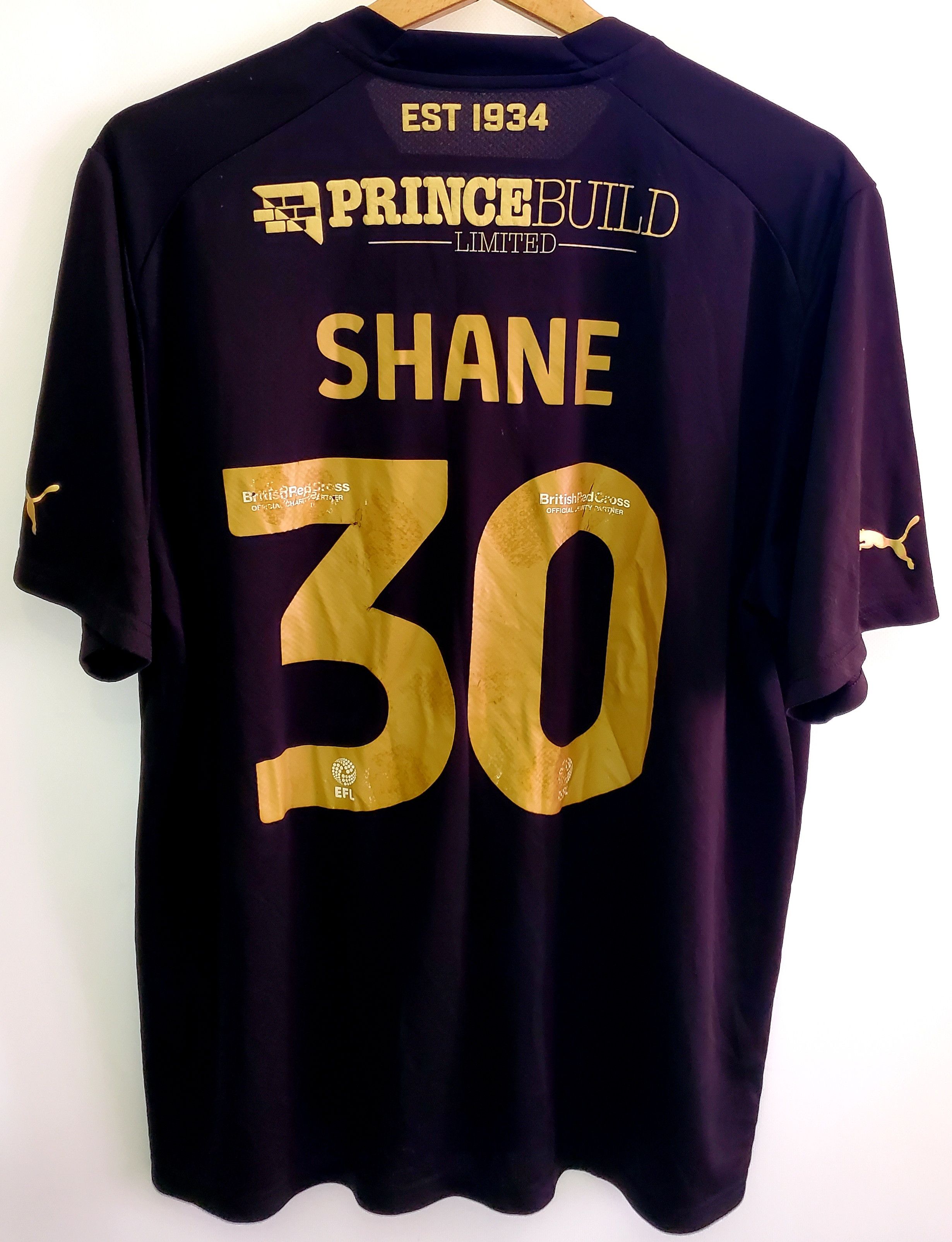 Puma Peterborough United 2022/23 #30 Shane soccer jersey Xl Size US XL / EU 56 / 4 - 3 Thumbnail