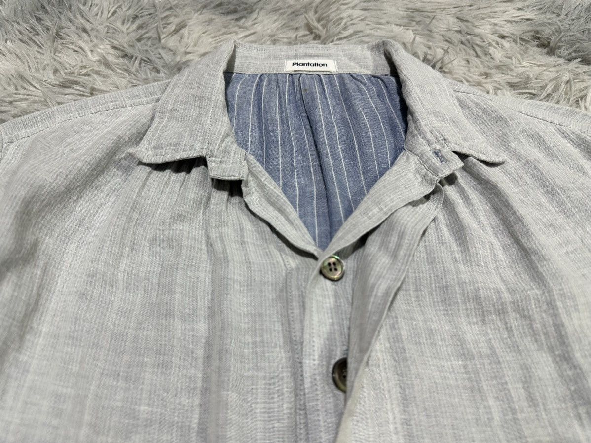 Issey Miyake 🔥Vintage Issey Miyake Plantation Half Button Over Shirt Size US XL / EU 56 / 4 - 9 Thumbnail