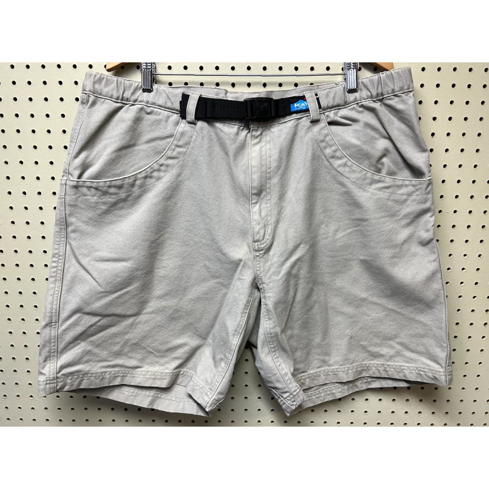 KAVU KAVU Stand Up Belted Belt Hiking Fishing Tan Shorts Mens XXL Fits 40x8 Canvas Size US 39 - 2 Thumbnail