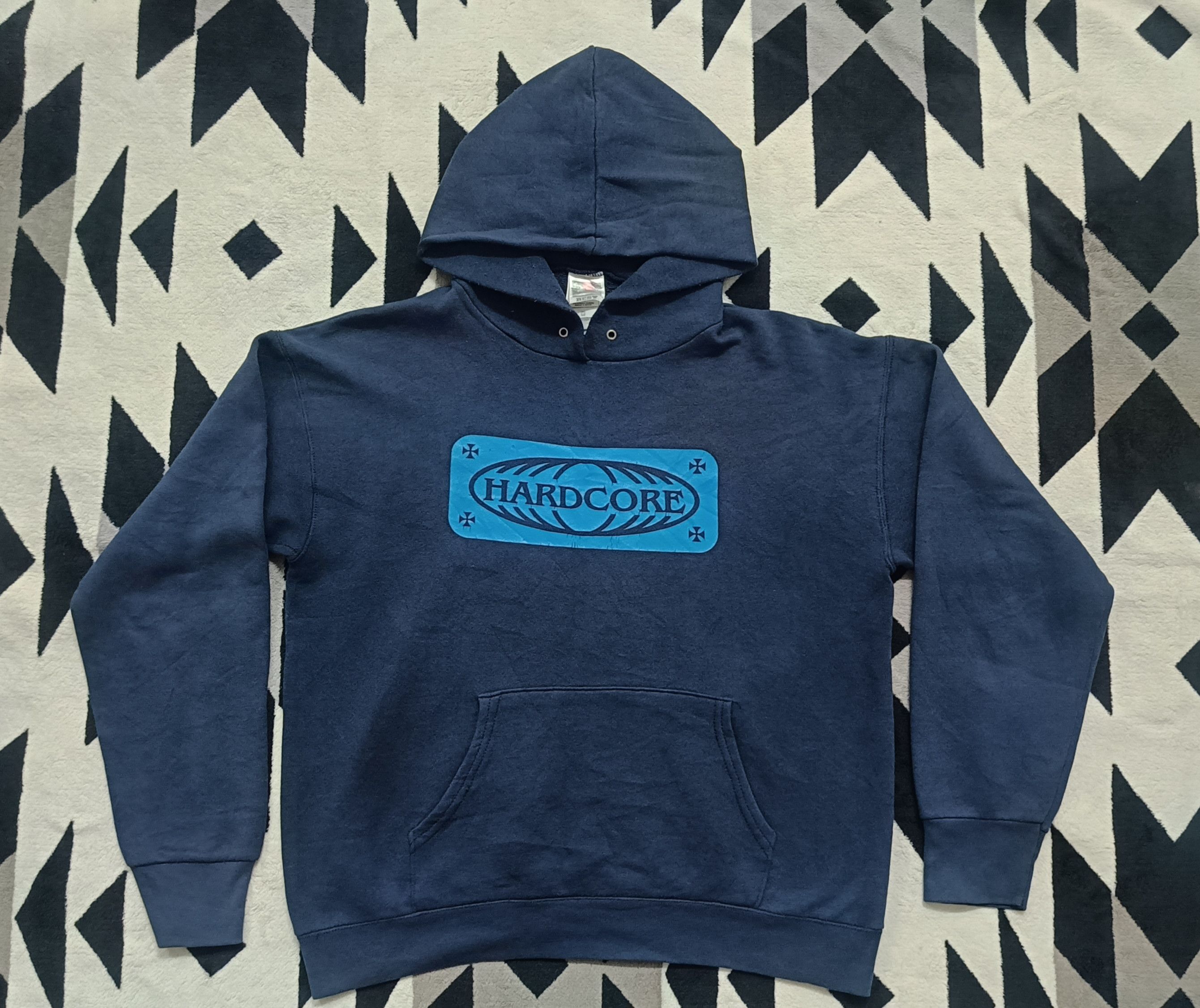 Vintage 🔥🔥Rare Vintage 90s Hardcore Hoodie Size M / US 6-8 / IT 42-44 - 2 Thumbnail