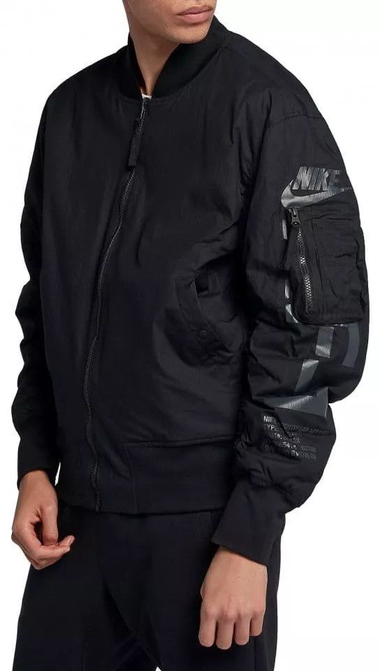 Nike Nike Aviator Reversible Bomber Flight Jacket Size US XL / EU 56 / 4 - 1 Thumbnail