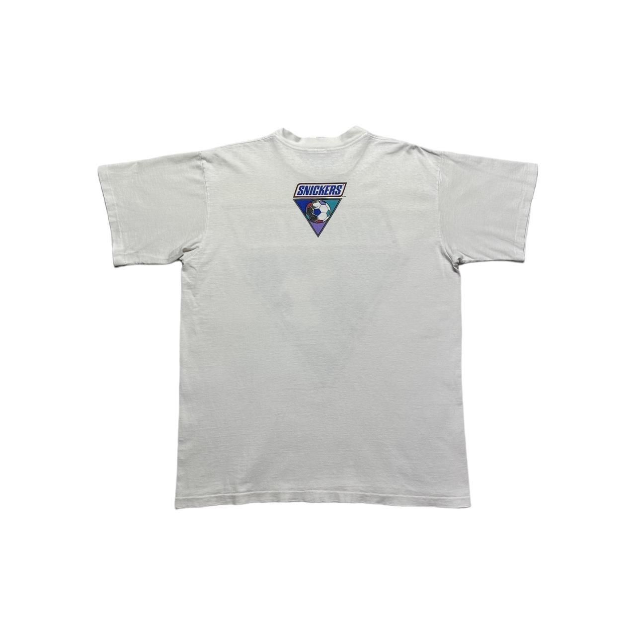 Vintage Vintage Snickers World Cup T-Shirt Size US L / EU 52-54 / 3 - 2 Thumbnail