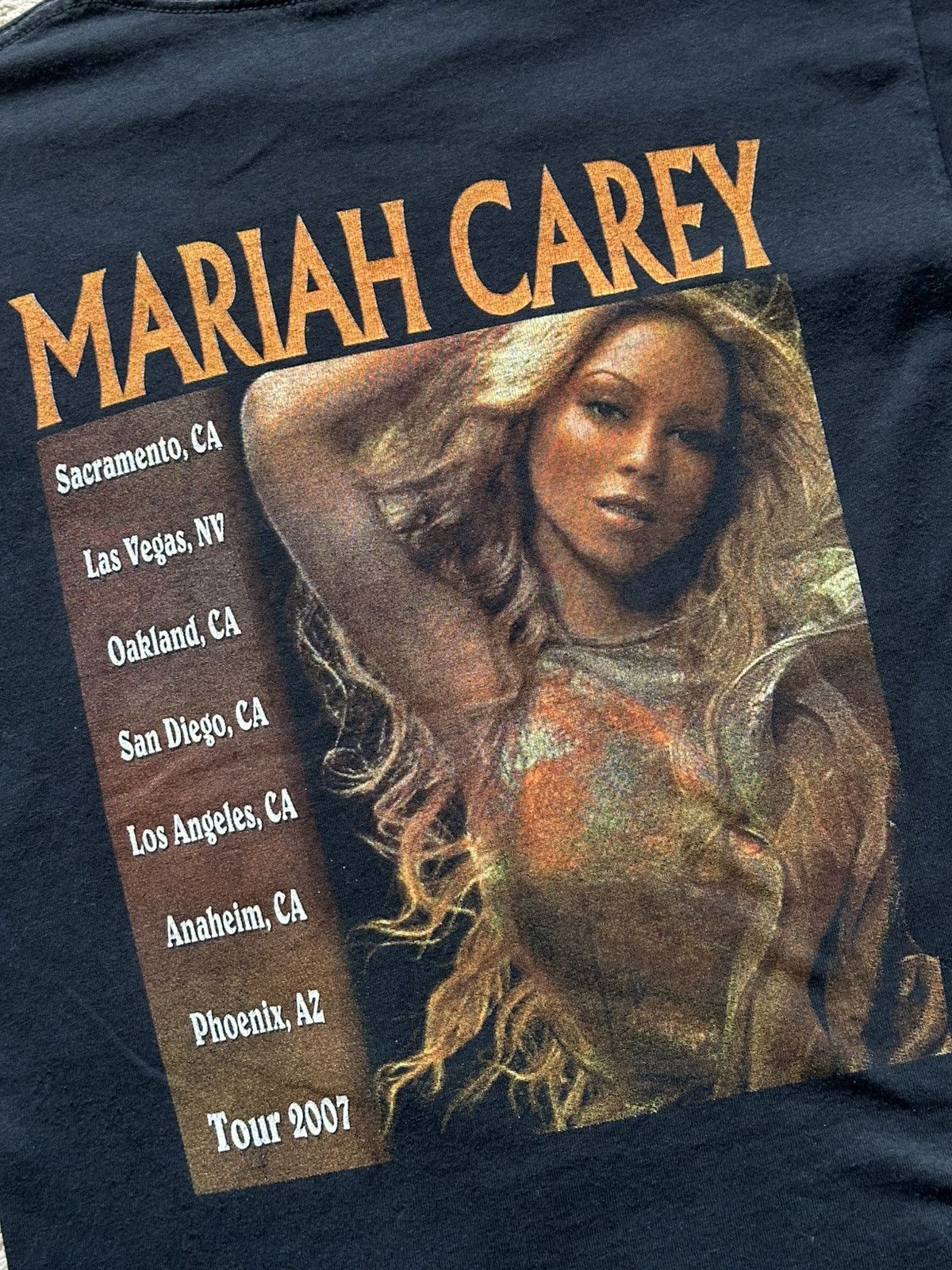 Rap Tees 2007 Mariah Carey Tour Tshirt Size S / US 4 / IT 40 - 5 Thumbnail