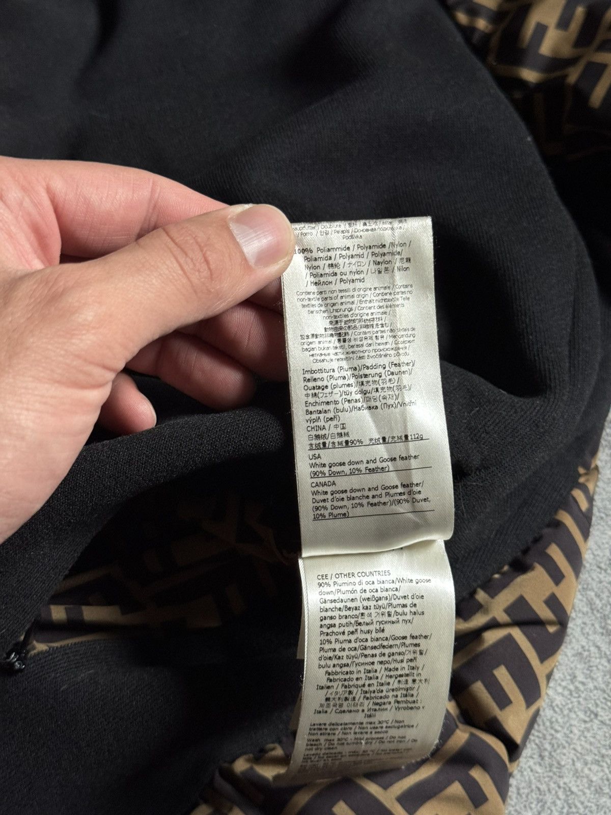 Fendi Fendi FF Zucca Monogram Hooded Down Puffer Jacket Mens IT 50 Size US M / EU 48-50 / 2 - 12 Thumbnail