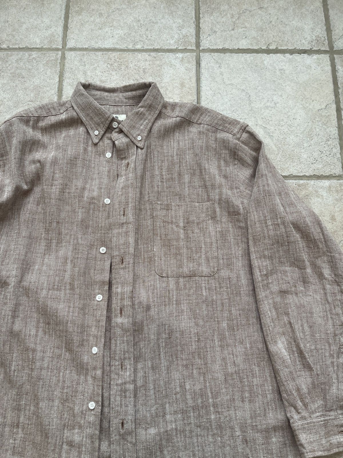 Manresa Manresa Lachlan Cotton/Linen Overshirt Size US XL / EU 56 / 4 - 2 Thumbnail
