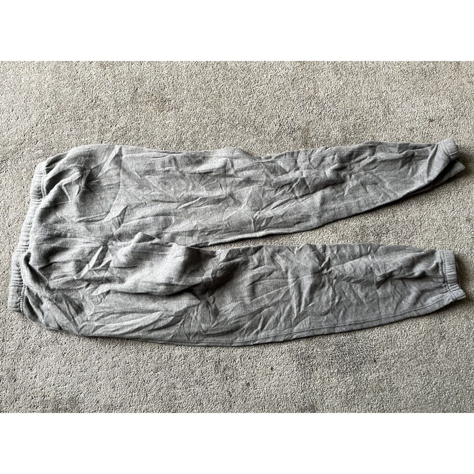 Vintage Aéropostale Sweatpants Women’s Gray Elastic Waist Small Casual Regular Size S - Modern, Pockets, Drawstring, Tapered Leg, 29 in Inseam Size 28" / US 6 / IT 42 - 3 Thumbnail