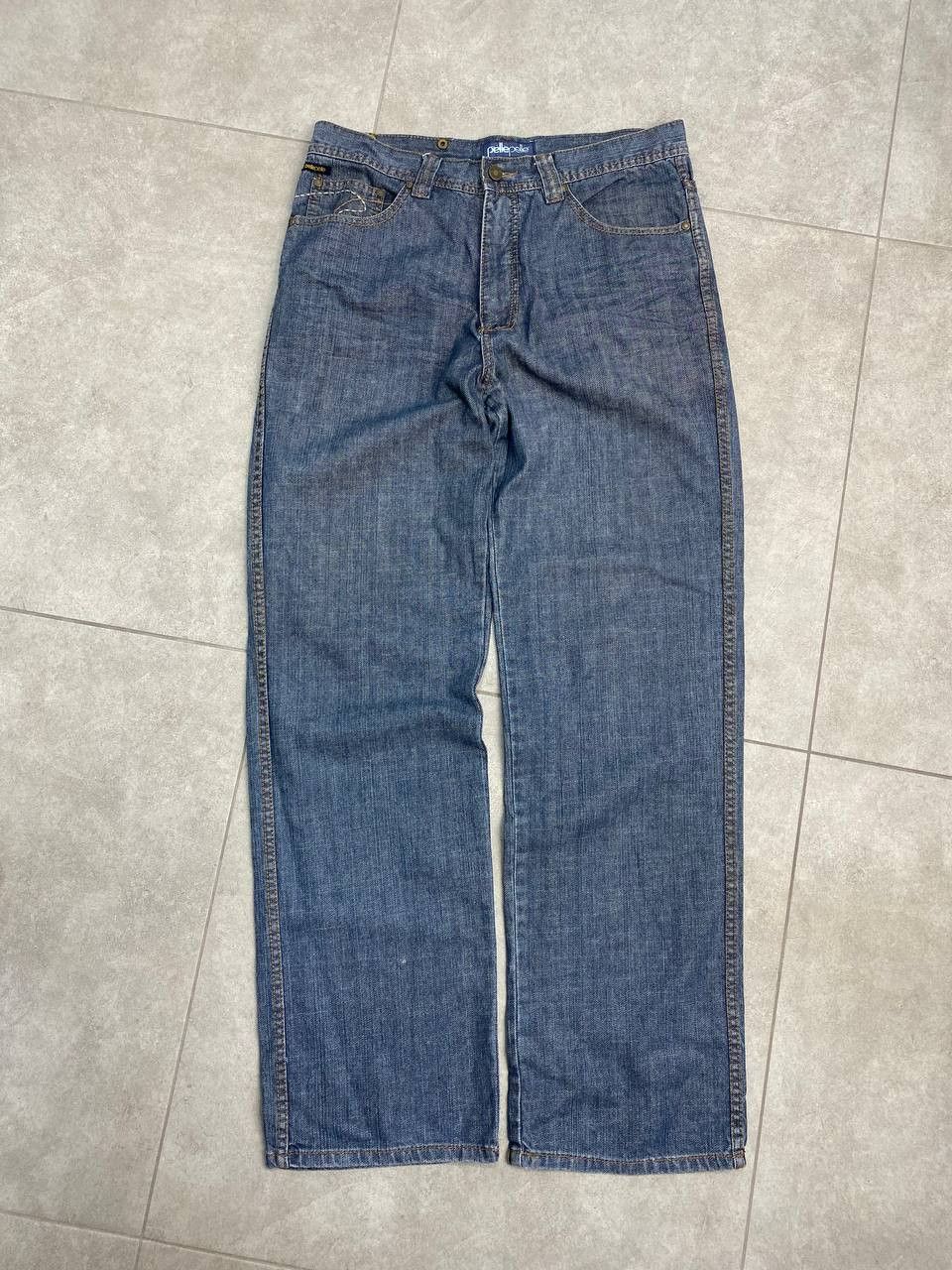 Pelle Pelle Vintage Pelle Pelle Denim Baggy Y2K Pants Size US 34 / EU 50 - 3 Thumbnail