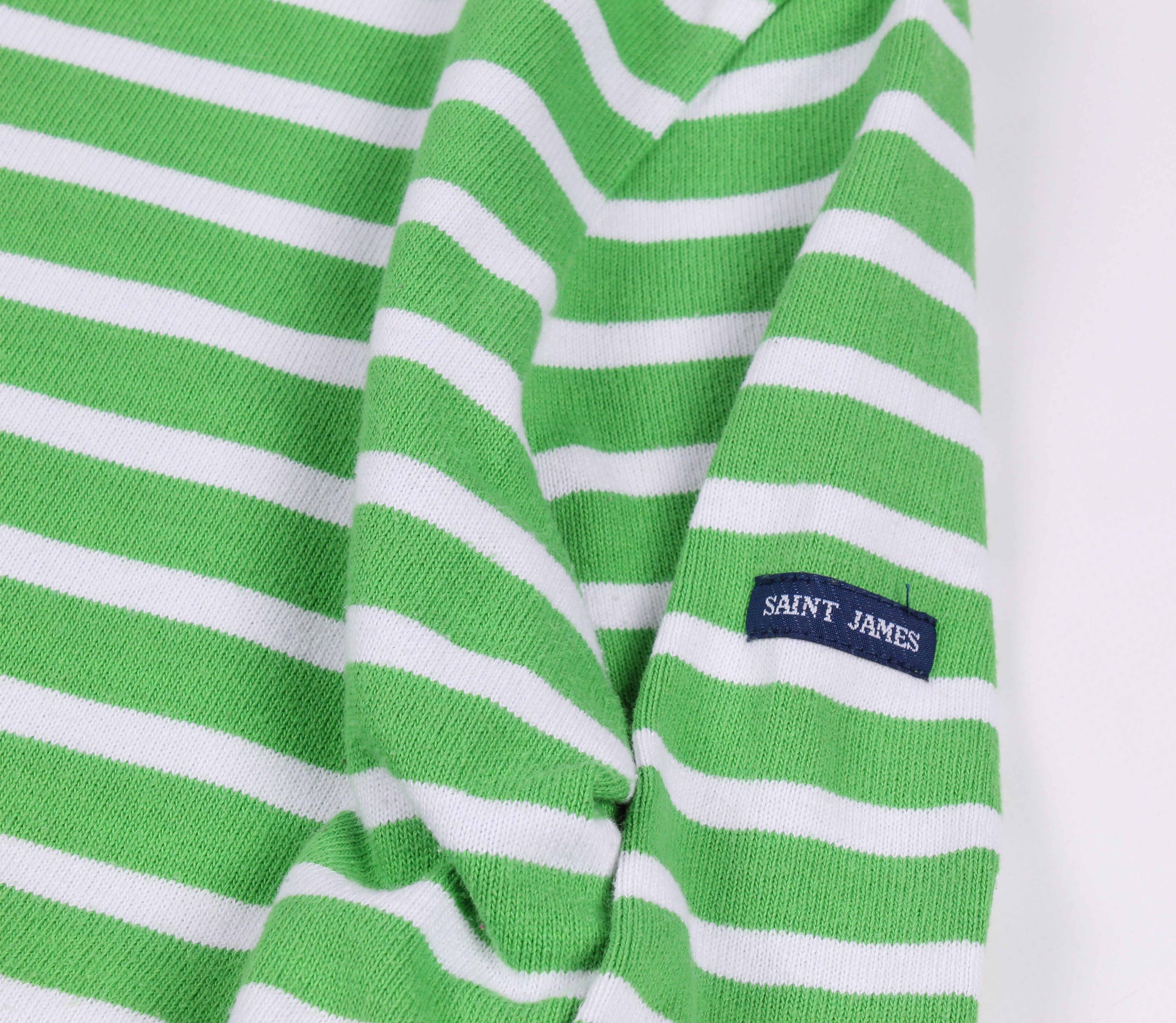 Saint James × Vintage Vintage Saint James Striped Sailor Jumper Size S / US 4 / IT 40 - 9 Thumbnail