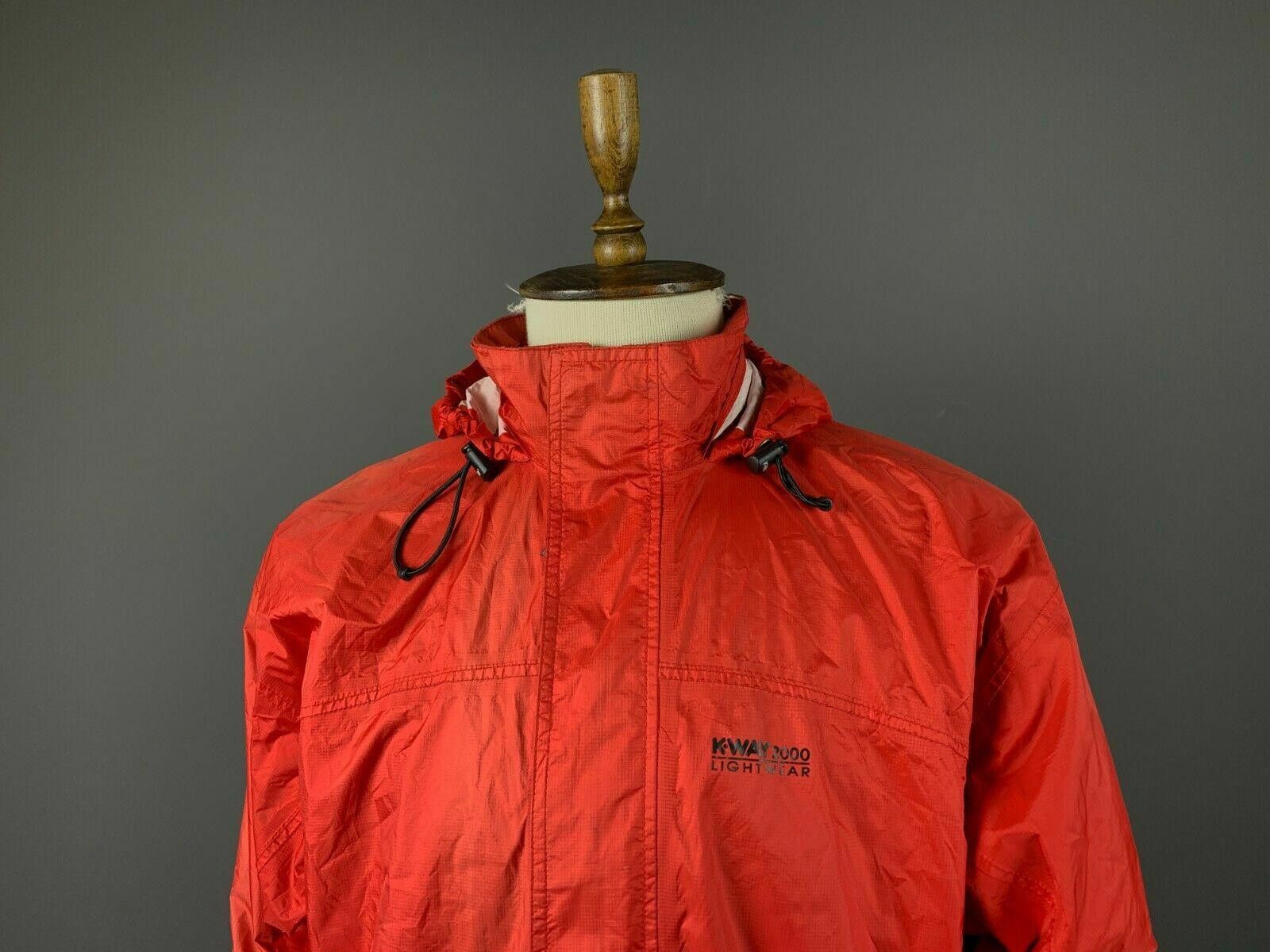 K-Way K-WAY Performance 2000 Ligthwear RedNy lon Jacket Size S Size US S / EU 44-46 / 1 - 2 Thumbnail