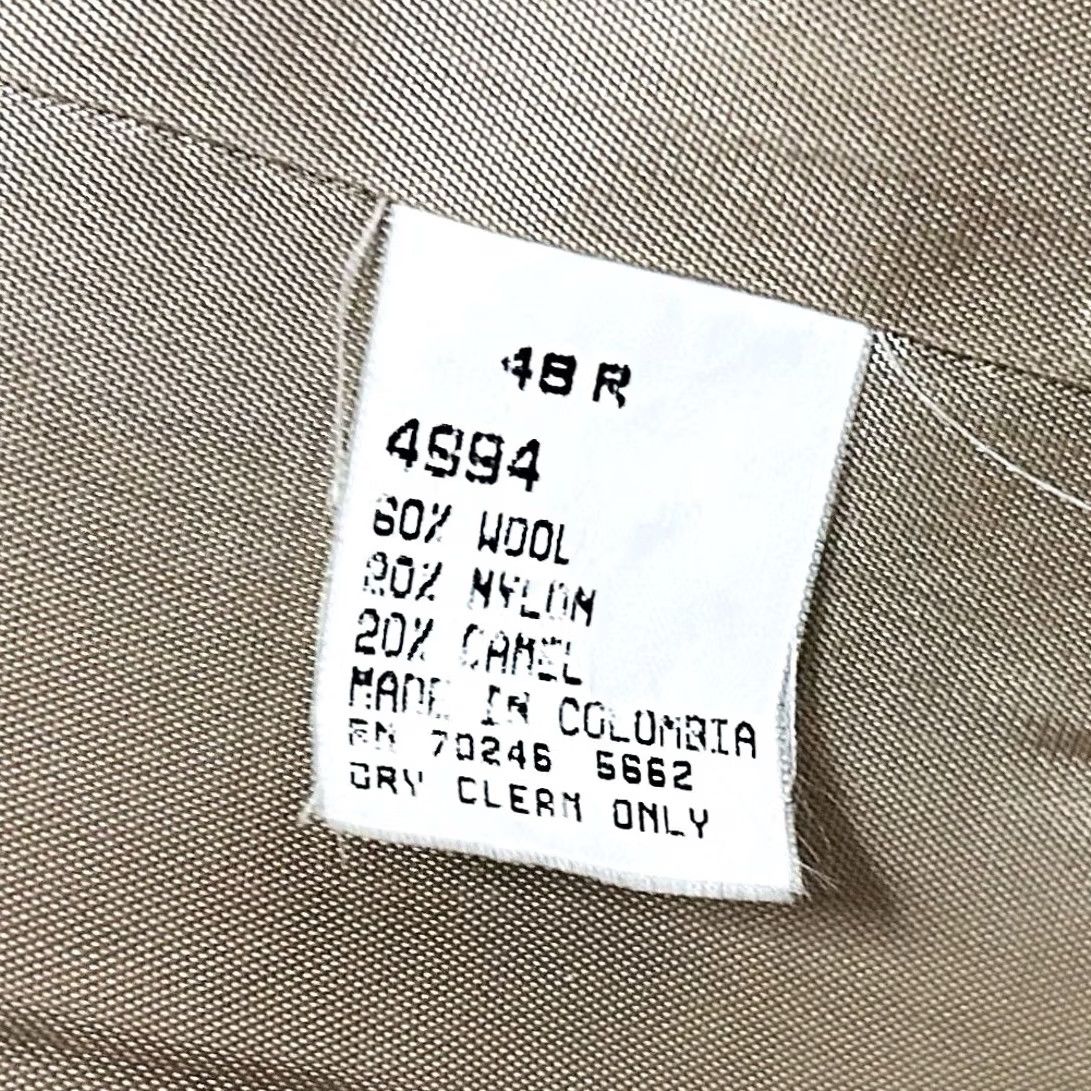 Camel RBM 48R Sport Coat Wool Camel Blend Beige Two Button Lined Vented Mens Jacket Coat Short/Regular Size US XS / EU 42 / 0 - 4 Thumbnail