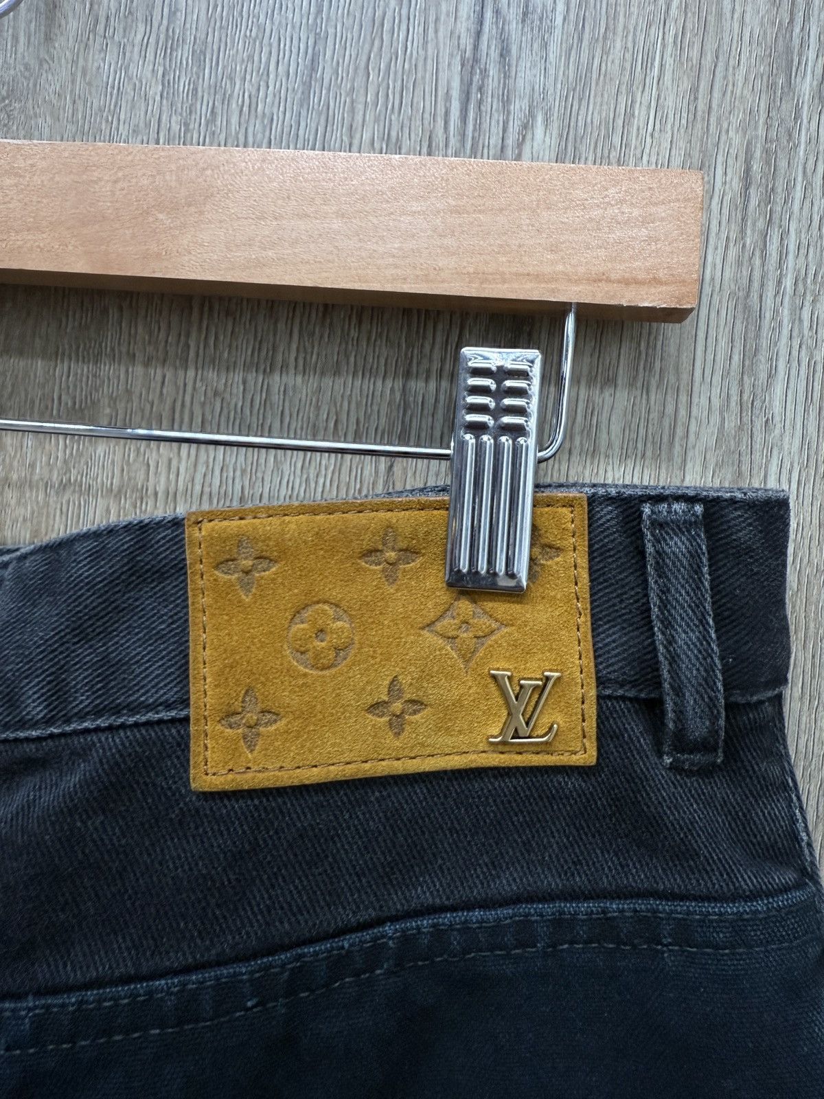 Louis Vuitton Louis Vuttion Black Monogram Denim Carpenters Size US 32 / EU 48 - 9 Thumbnail