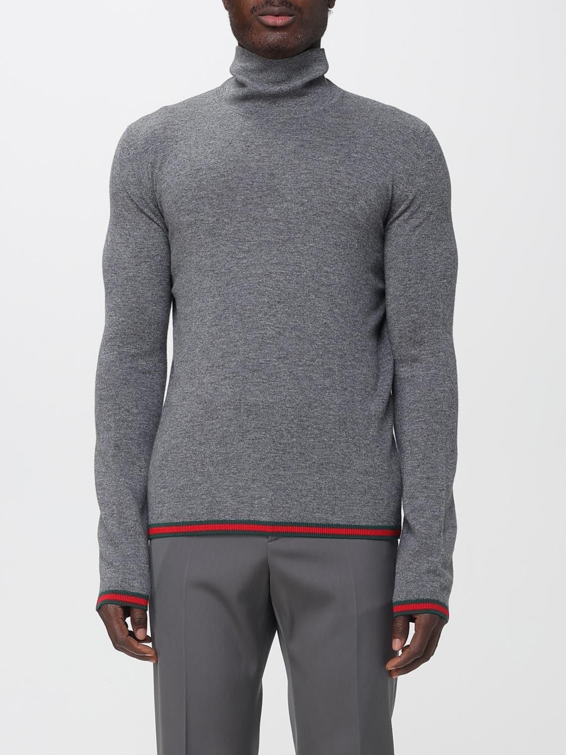 Gucci Gucci Sweater Men Grey Size US L / EU 52-54 / 3 - 1 Thumbnail