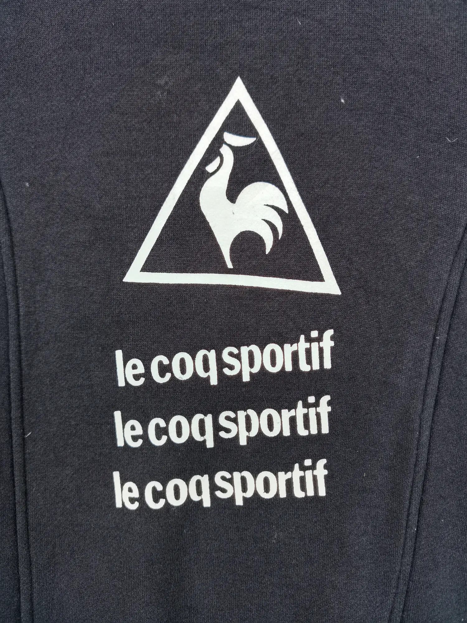 Le Coq Sportif Rare!!! Le Coq Sportif Big Logo Sweatshirt Size US L / EU 52-54 / 3 - 5 Thumbnail