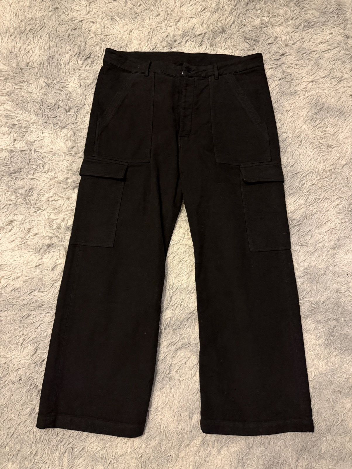 Rick Owens Drkshdw porteville cargo cotton pants Size US 36 / EU 52 - 2 Thumbnail