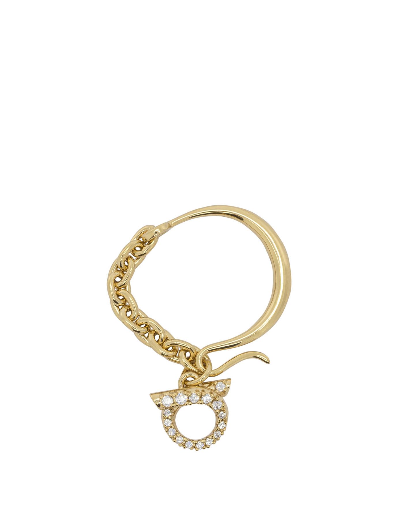 Salvatore Ferragamo Ferragamo Gancatena Ring UNI Women - USA Duties Paid Size ONE SIZE - 1 Thumbnail