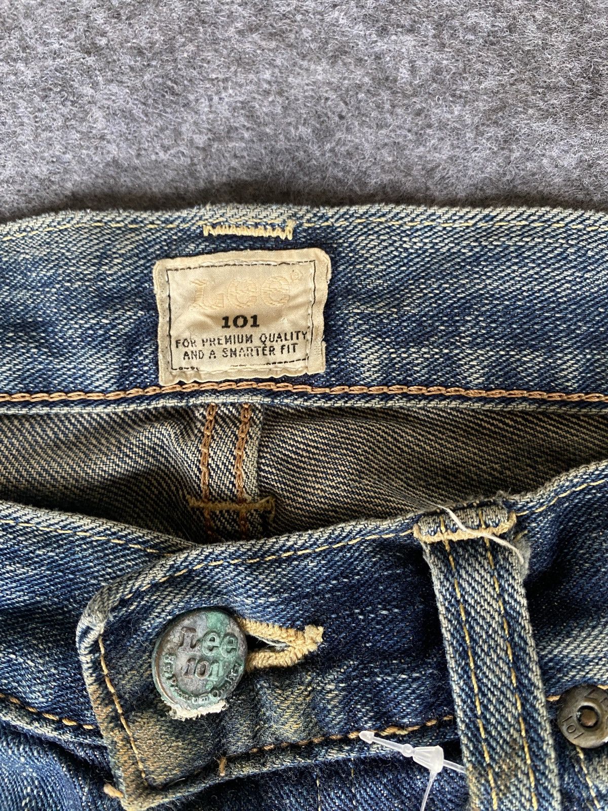 Japanese Brand × Lee × PPFM Vintage lee 101 selvegde denim Size US 30 / EU 46 - 7 Thumbnail