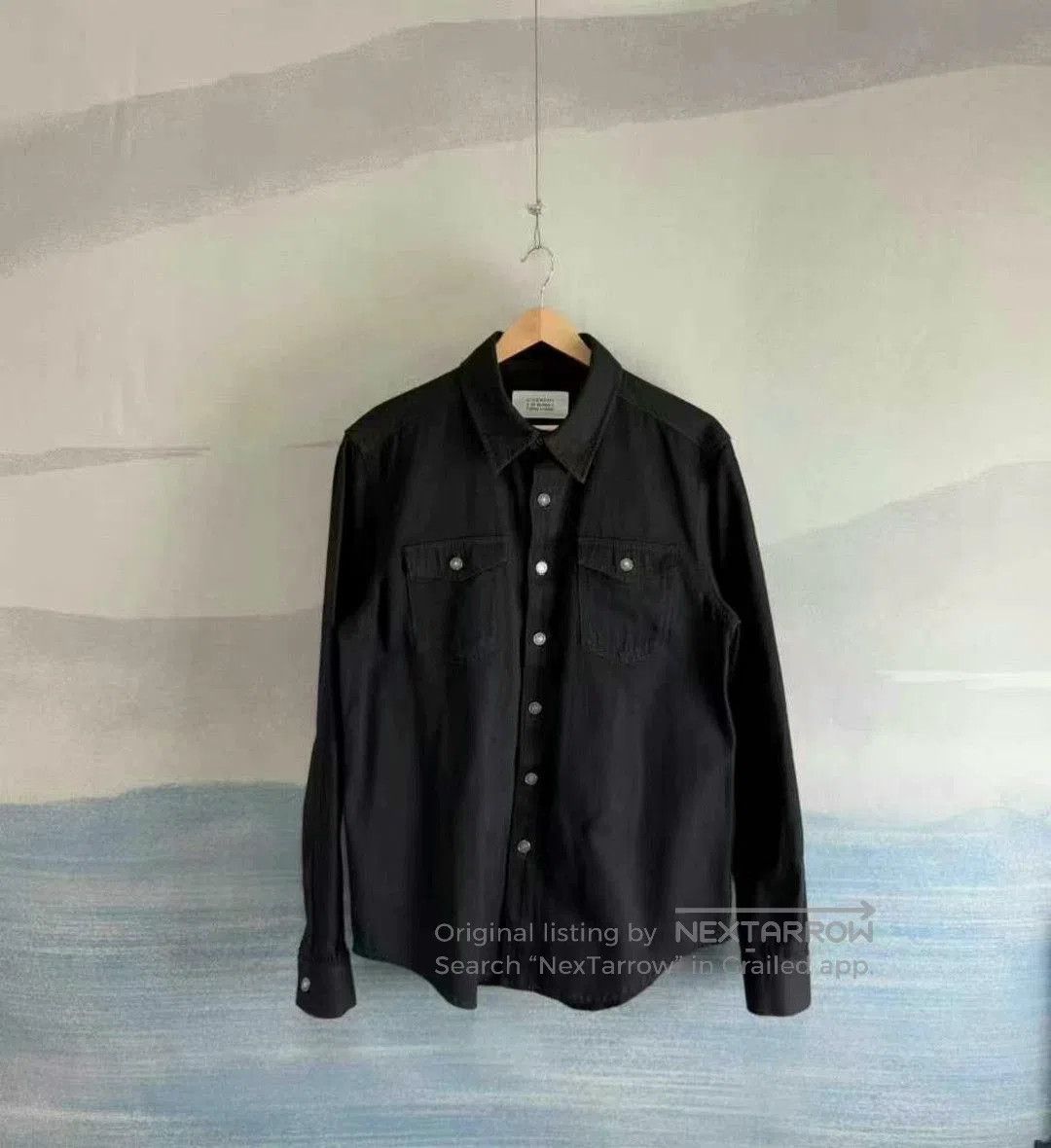 Givenchy givenchy black rainbow embroidery denim shirt. Size US L / EU 52-54 / 3 - 1 Thumbnail