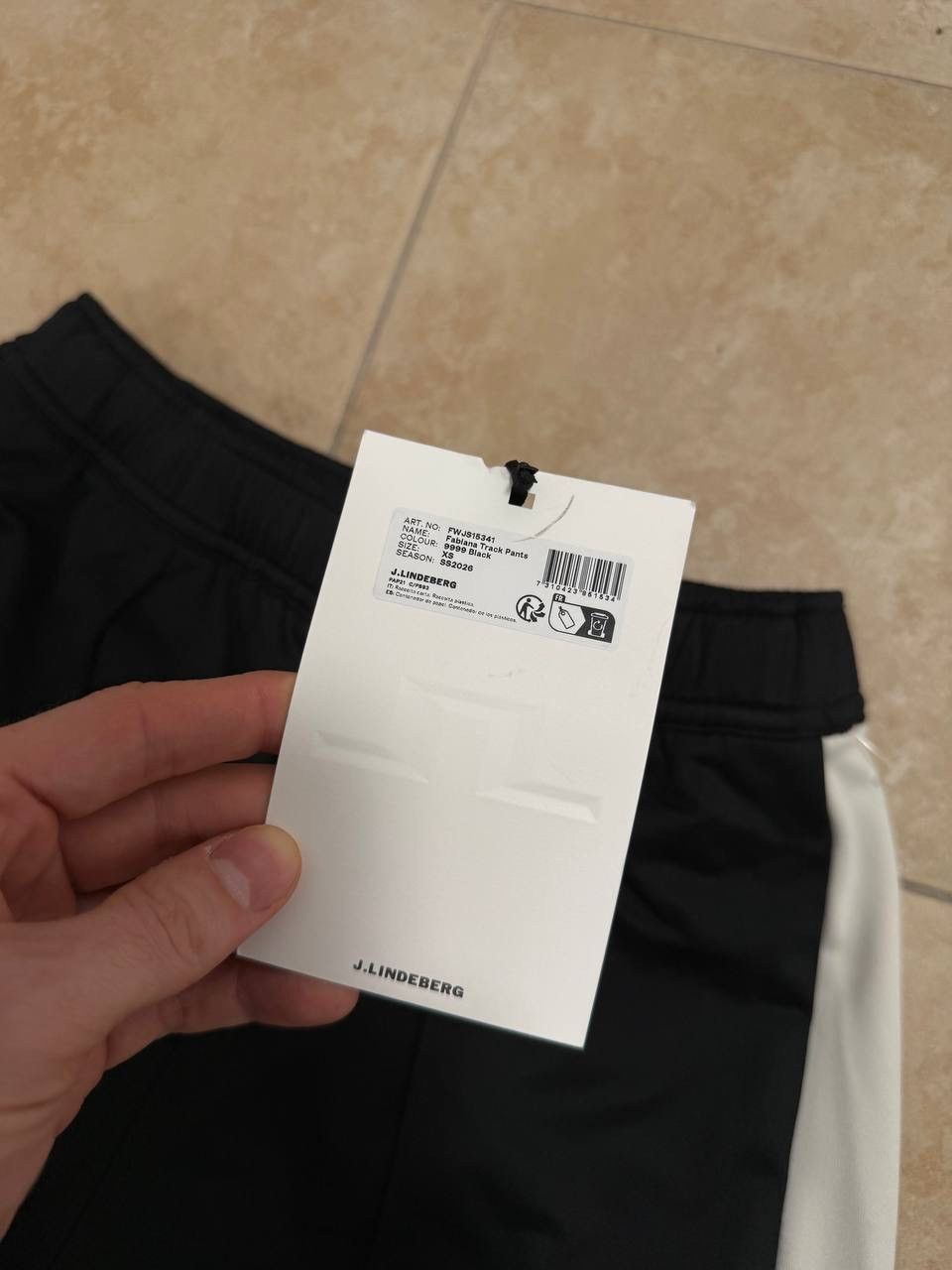 J.Lindeberg J.Lindeberg Fabiana Track Pants Black/White RRP:$175 Size 24" / US 00 / IT 34 - 3 Thumbnail