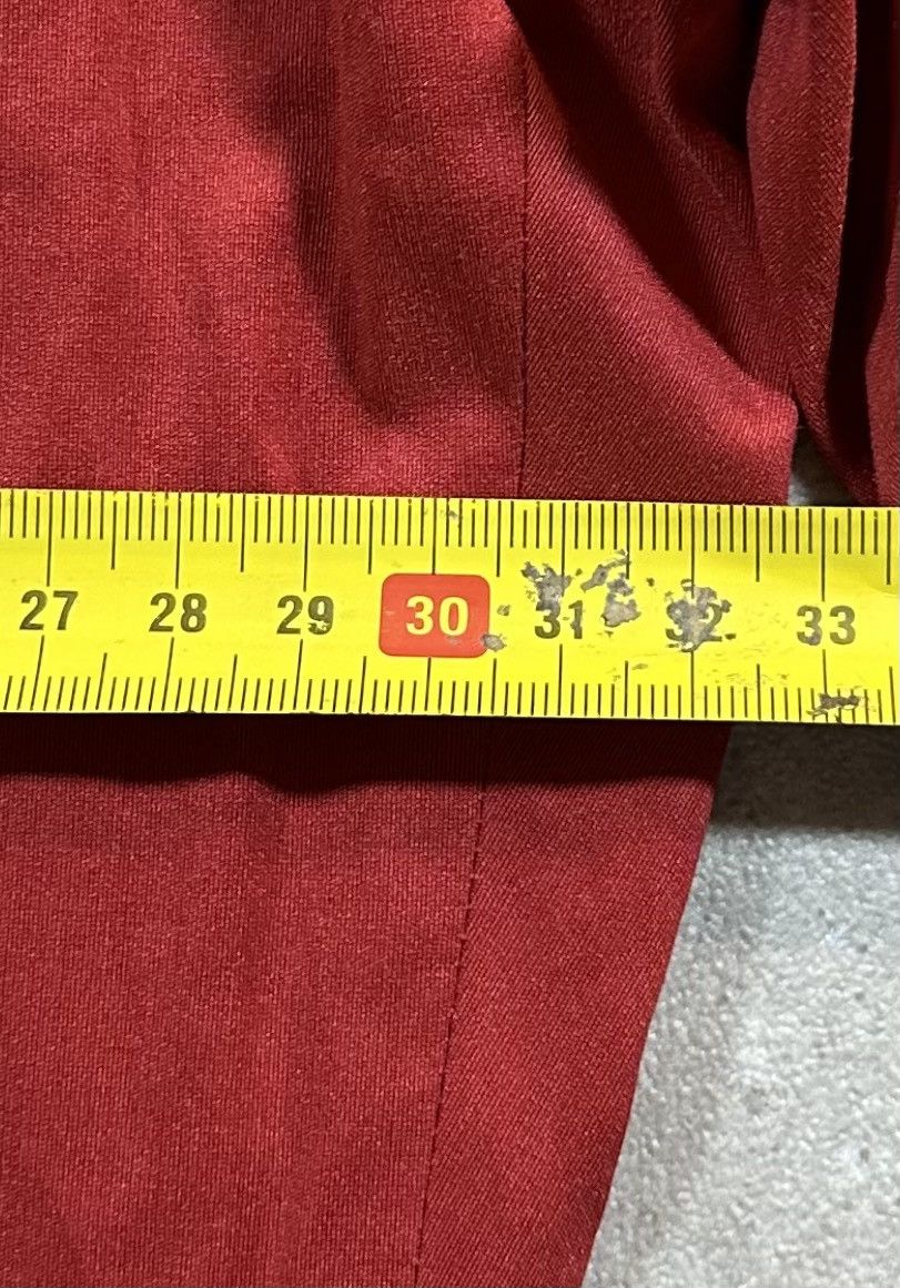 Jil Sander Jil Sander Archive T-Stripe Pants Red Side Stripe 36 Size US 36 / EU 52 - 10 Thumbnail