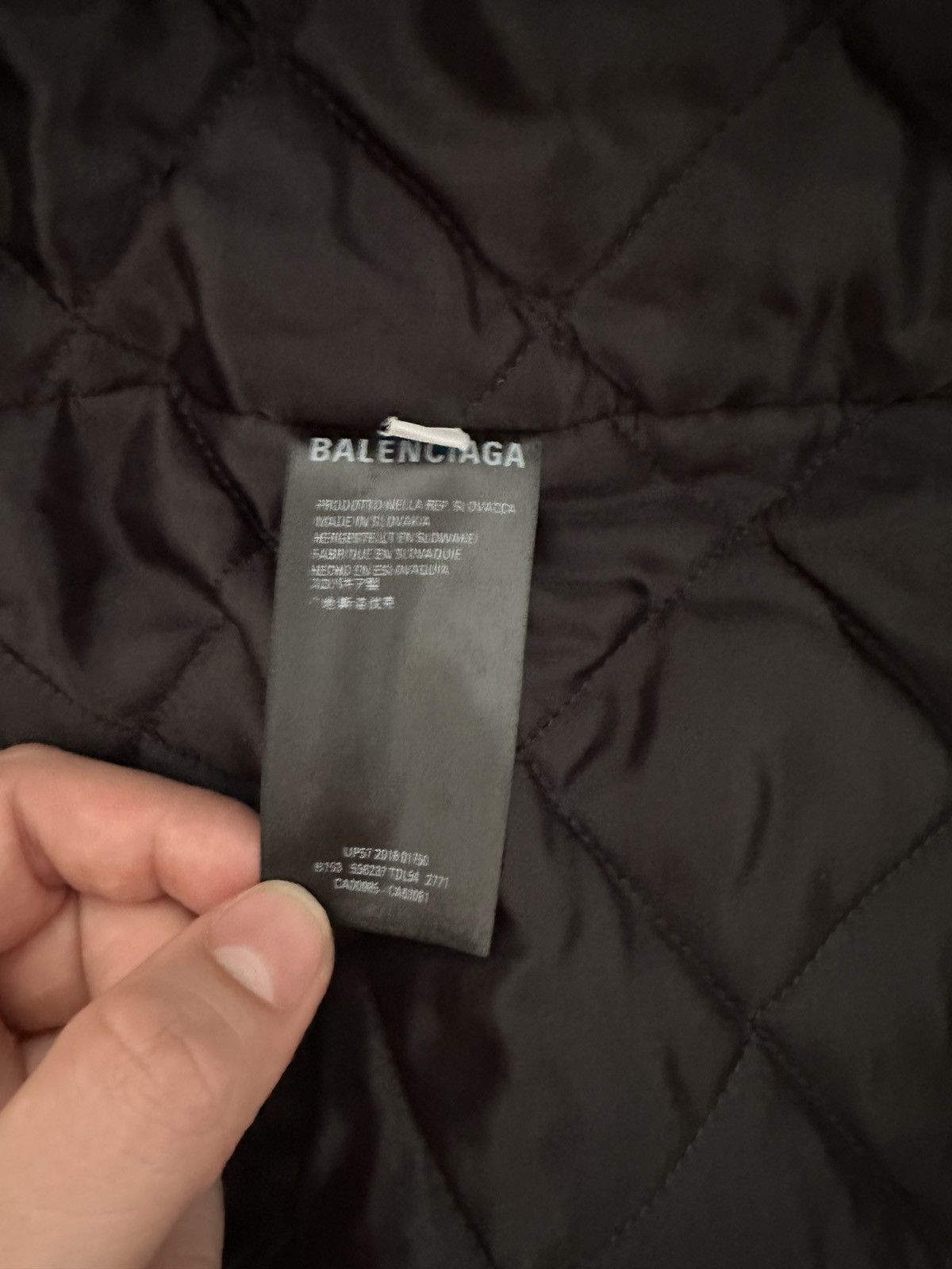 Balenciaga Balenciaga Padded Shirt Jacket Size US L / EU 52-54 / 3 - 9 Thumbnail
