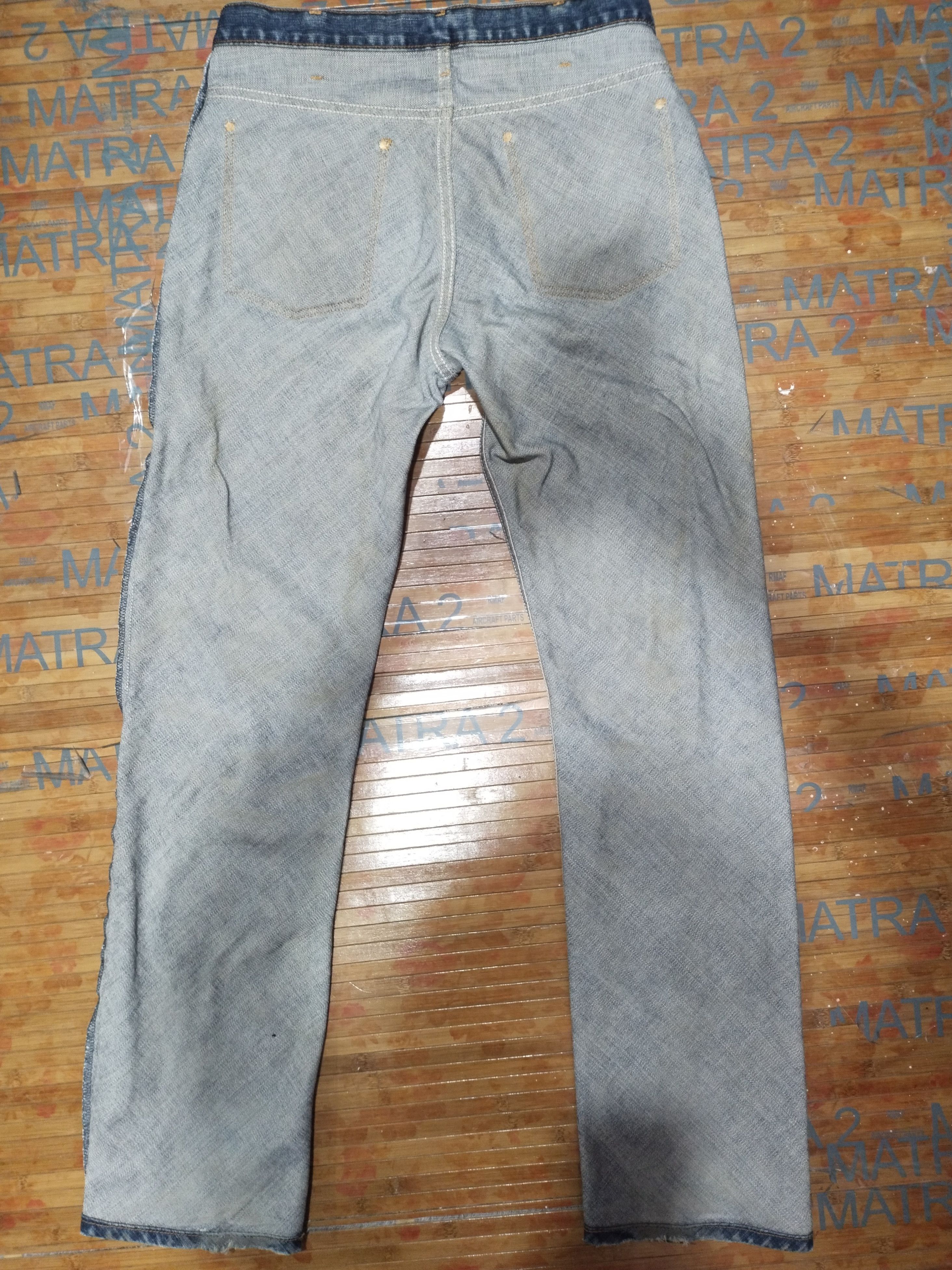 Japanese Brand × Vintage × Wrangler Jeans Wrangler Sanforized, Greensboro Sz 32"31" Size US 32 / EU 48 - 19 Thumbnail