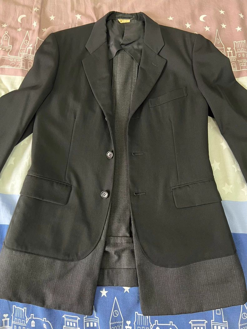Comme des Garcons Comme des Garcons spliced blazer Size US S / EU 44-46 / 1 - 1 Thumbnail